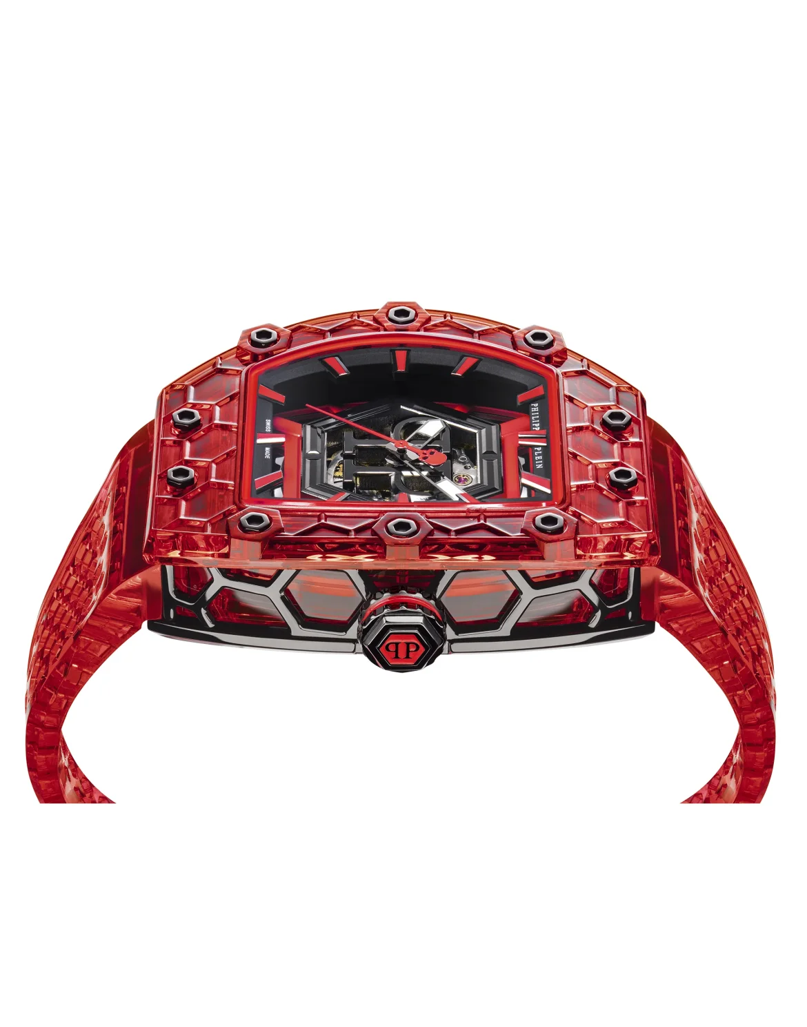 Crypto King Hexagon RED PHANTOM Watch, цвет: Красный