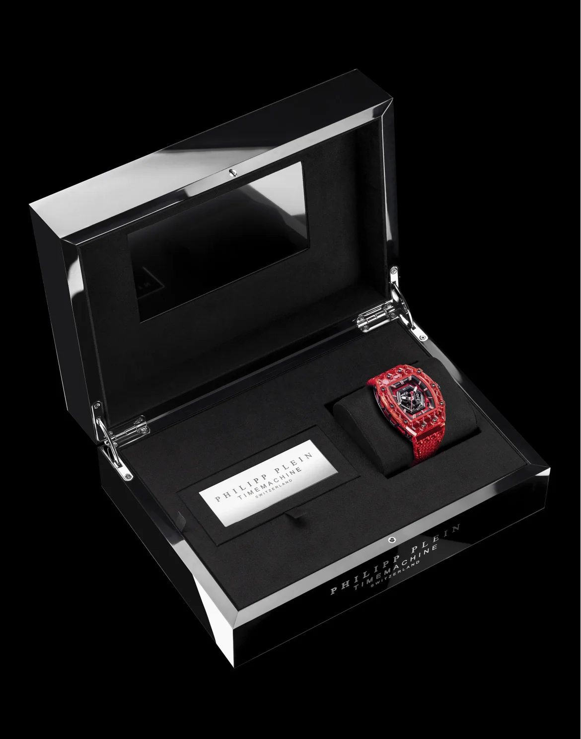 Crypto King Hexagon RED PHANTOM Watch, цвет: Красный