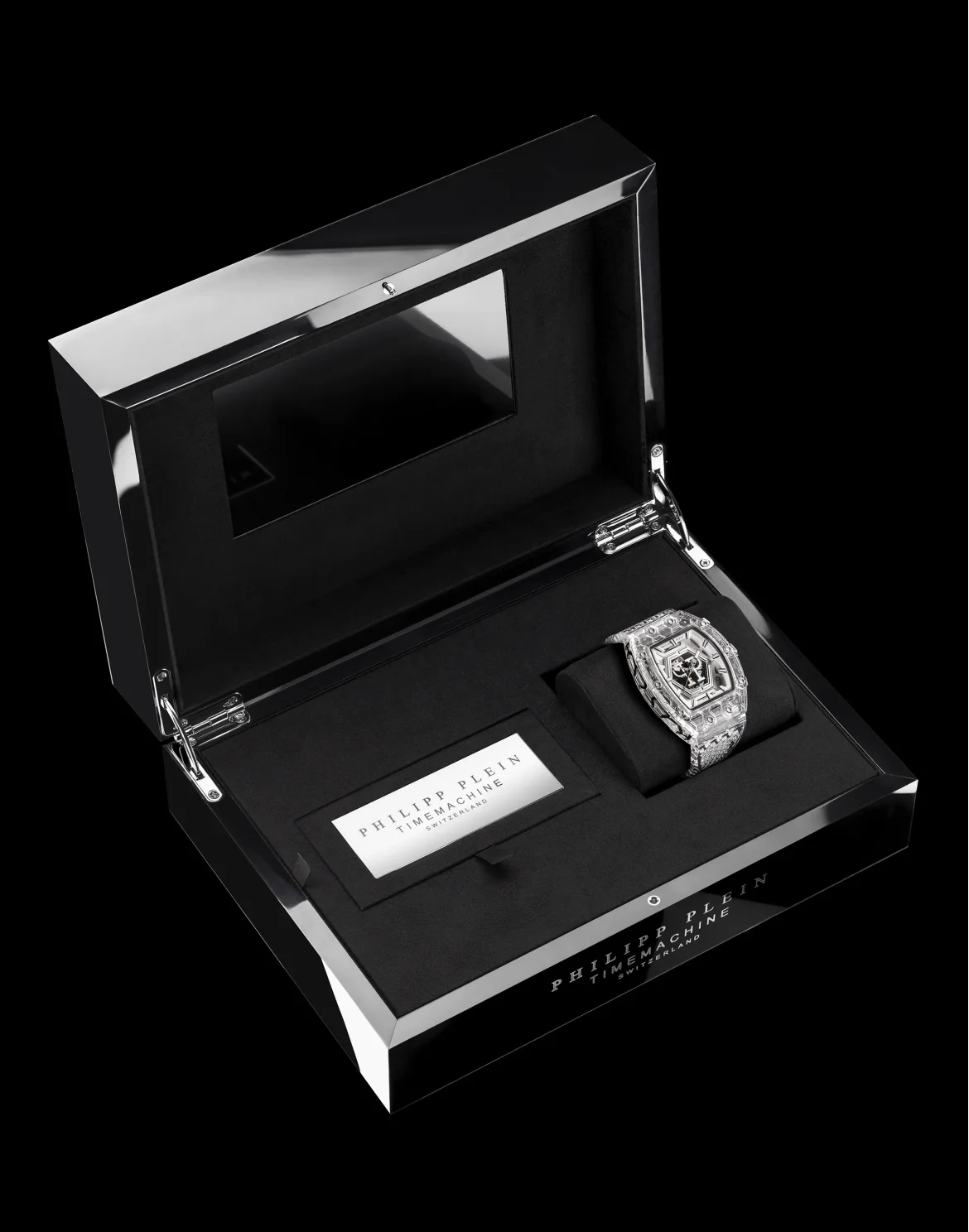 Crypto King Hexagon ICE BREAKER Watch, цвет: Прозрачный
