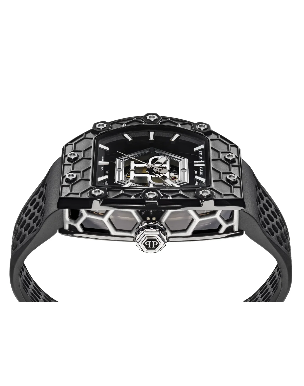 Crypto King Hexagon NOIR SAMURAI Watch, цвет: Черный