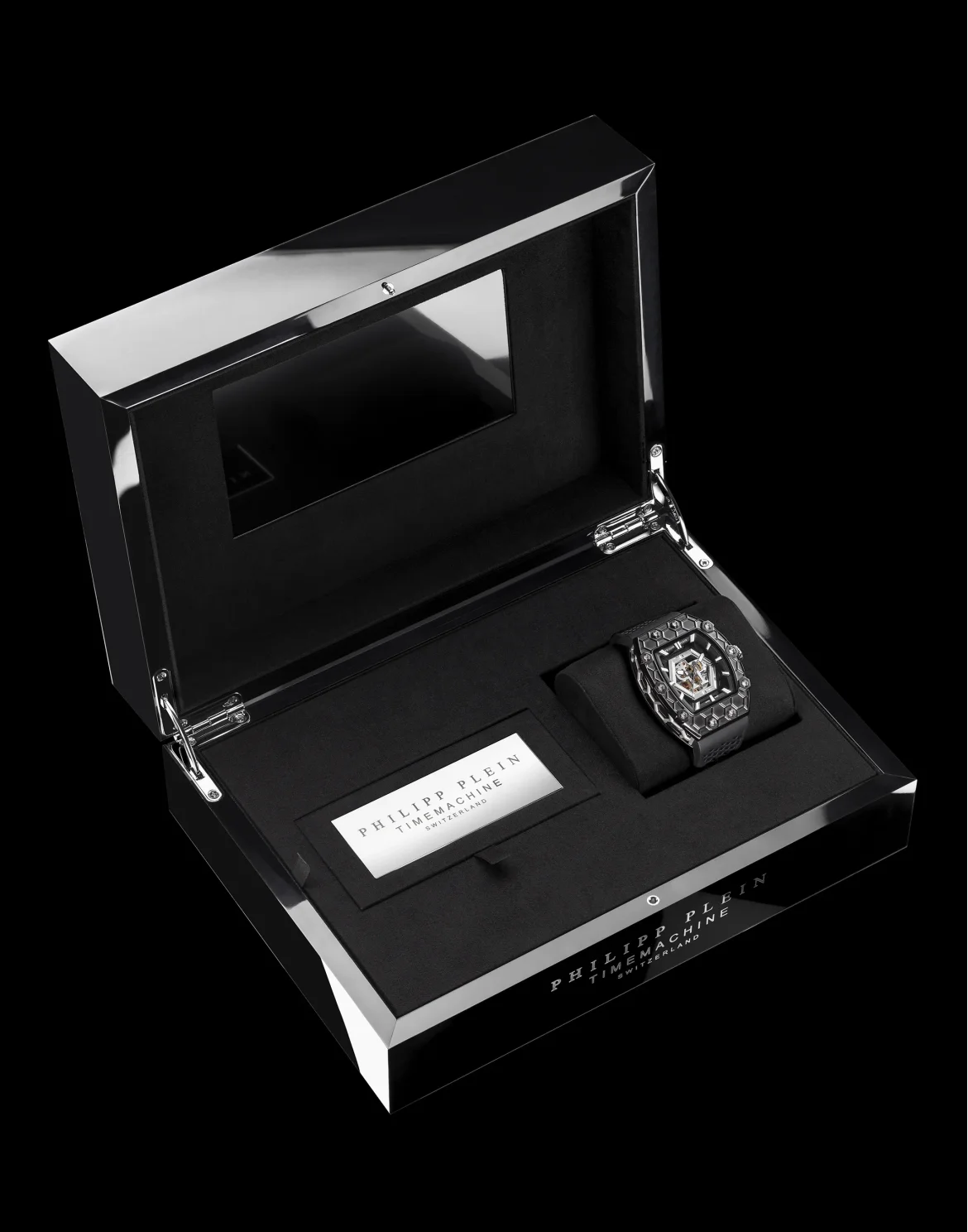 Crypto King Hexagon NOIR SAMURAI Watch, цвет: Черный