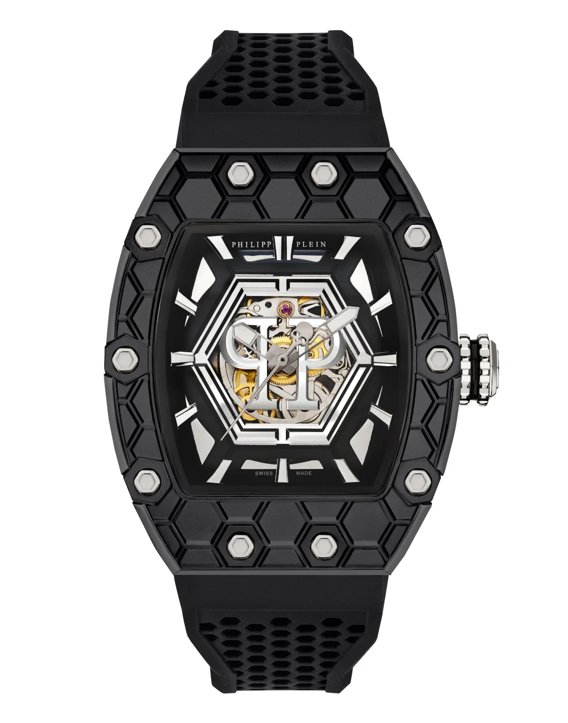 Crypto King Hexagon NOIR SAMURAI Watch, цвет: Черный