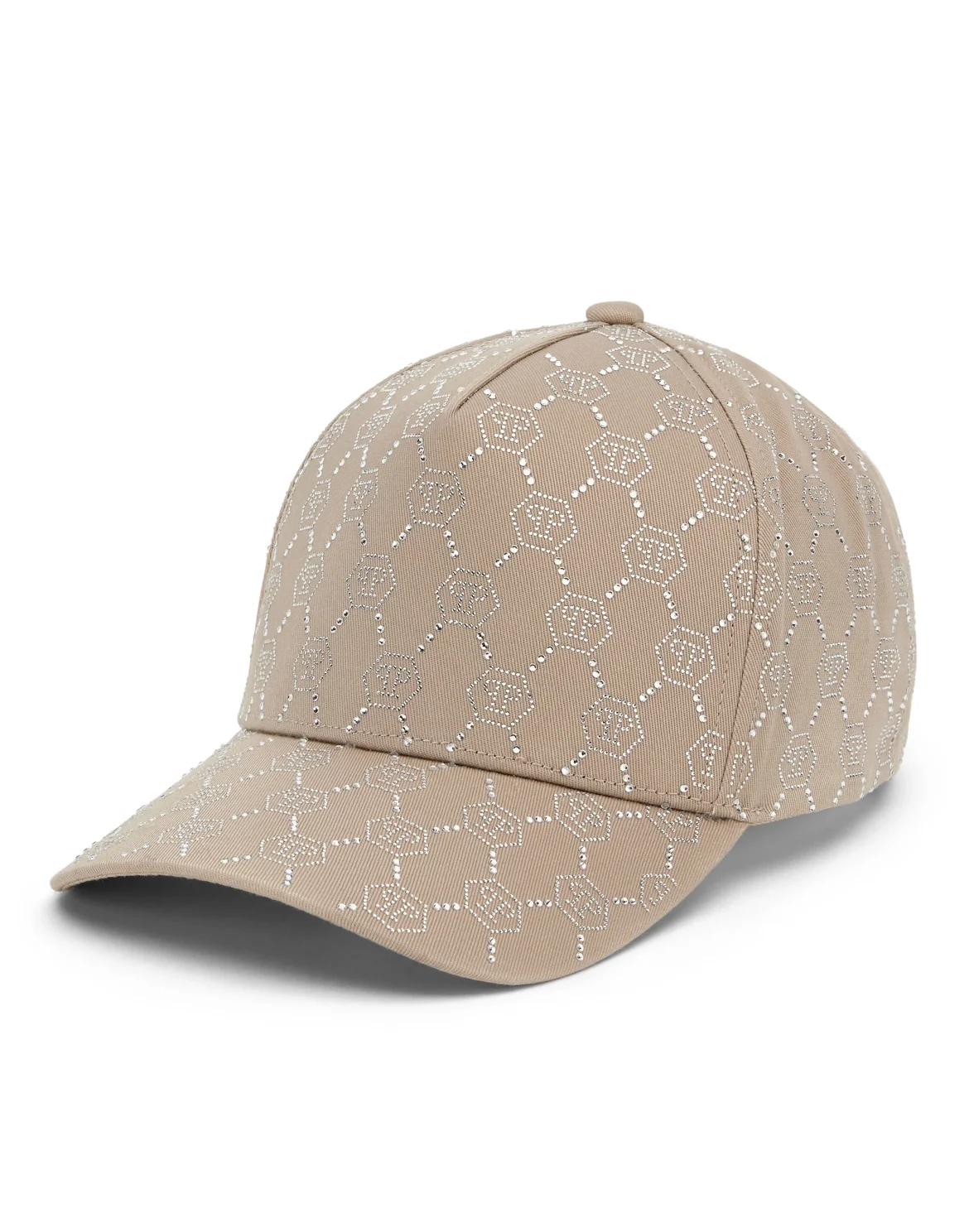 Basball Hat Crystal Monogram, цвет: Бежевый