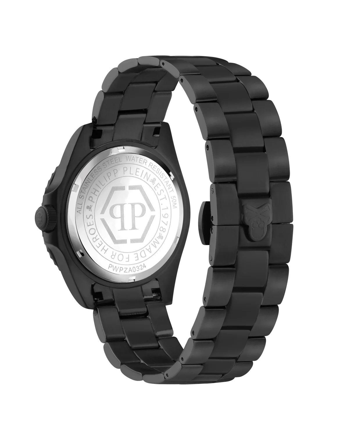 Stainless Steel Watches GMT-I Challenger Baguettes, цвет: Черный
