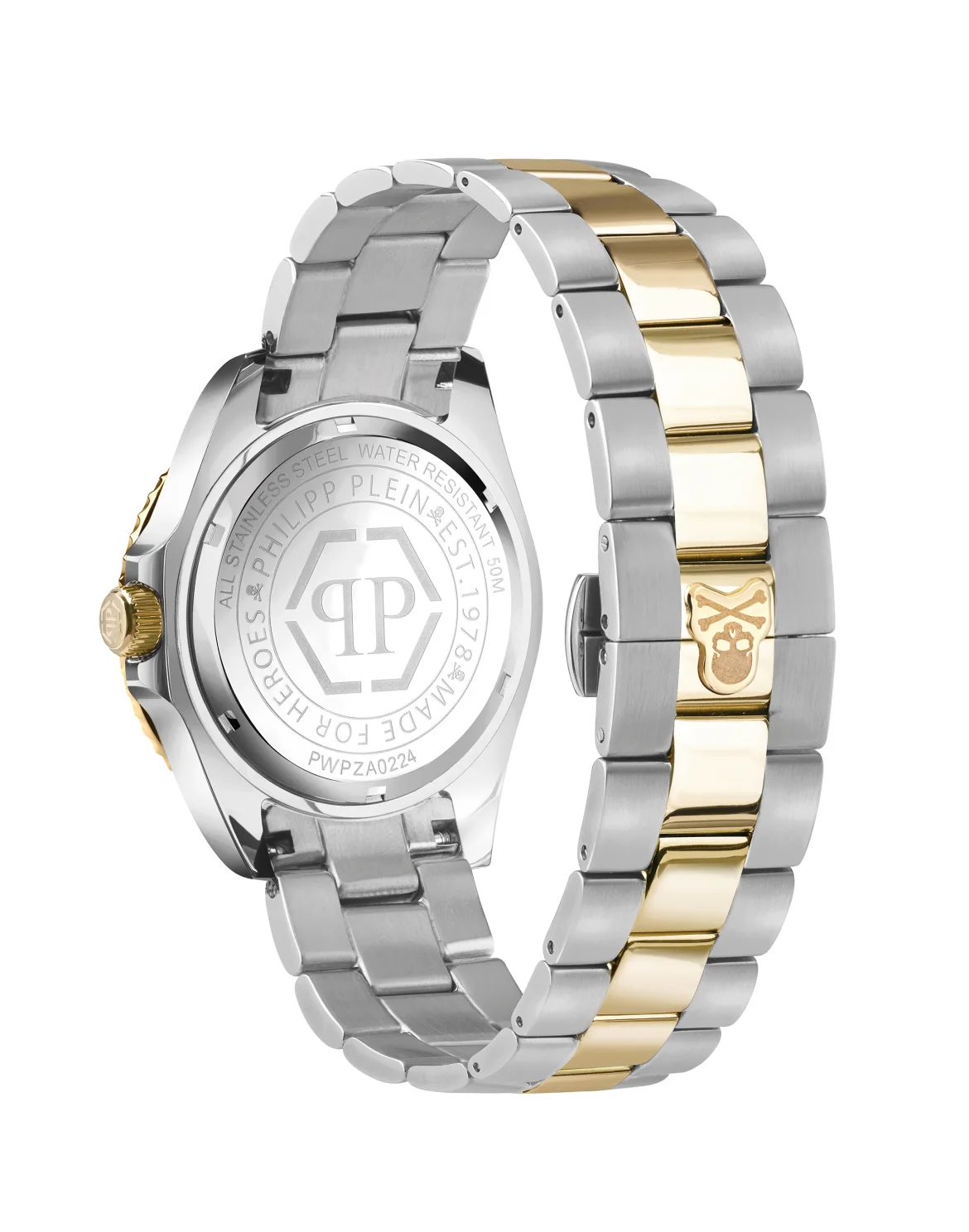 Stainless Steel Watches GMT-I Challenger Baguettes, цвет: Черный