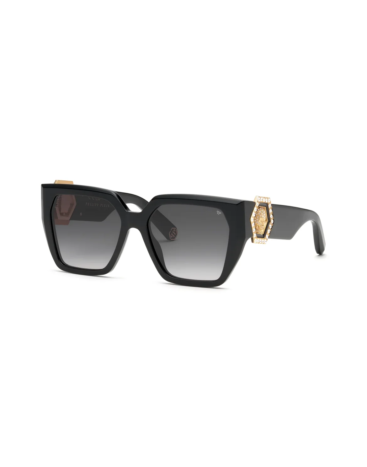 PLEIN CAPTURE CRYSTAL O.S. SUNGLASSES, цвет: Черный