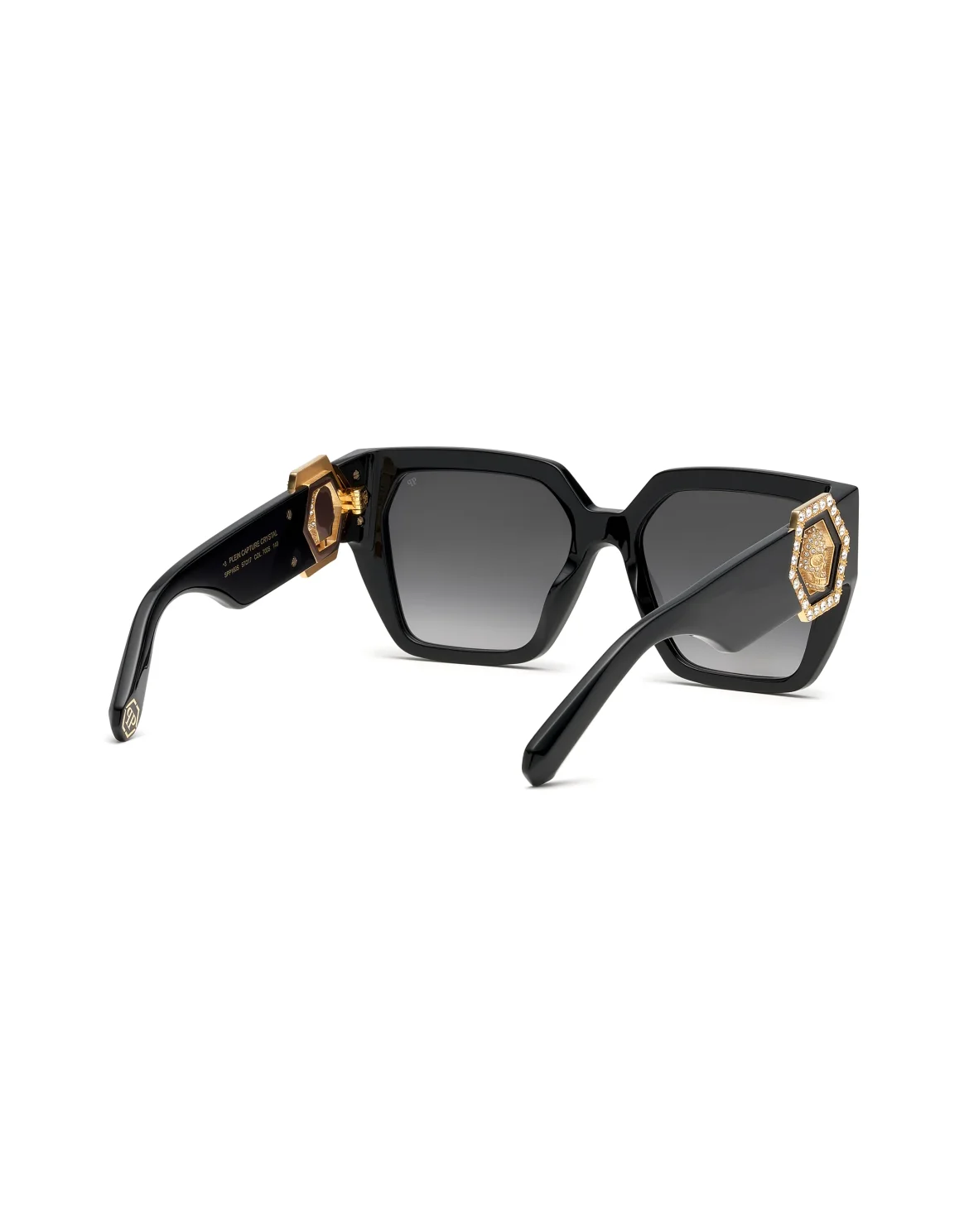 PLEIN CAPTURE CRYSTAL O.S. SUNGLASSES, цвет: Черный