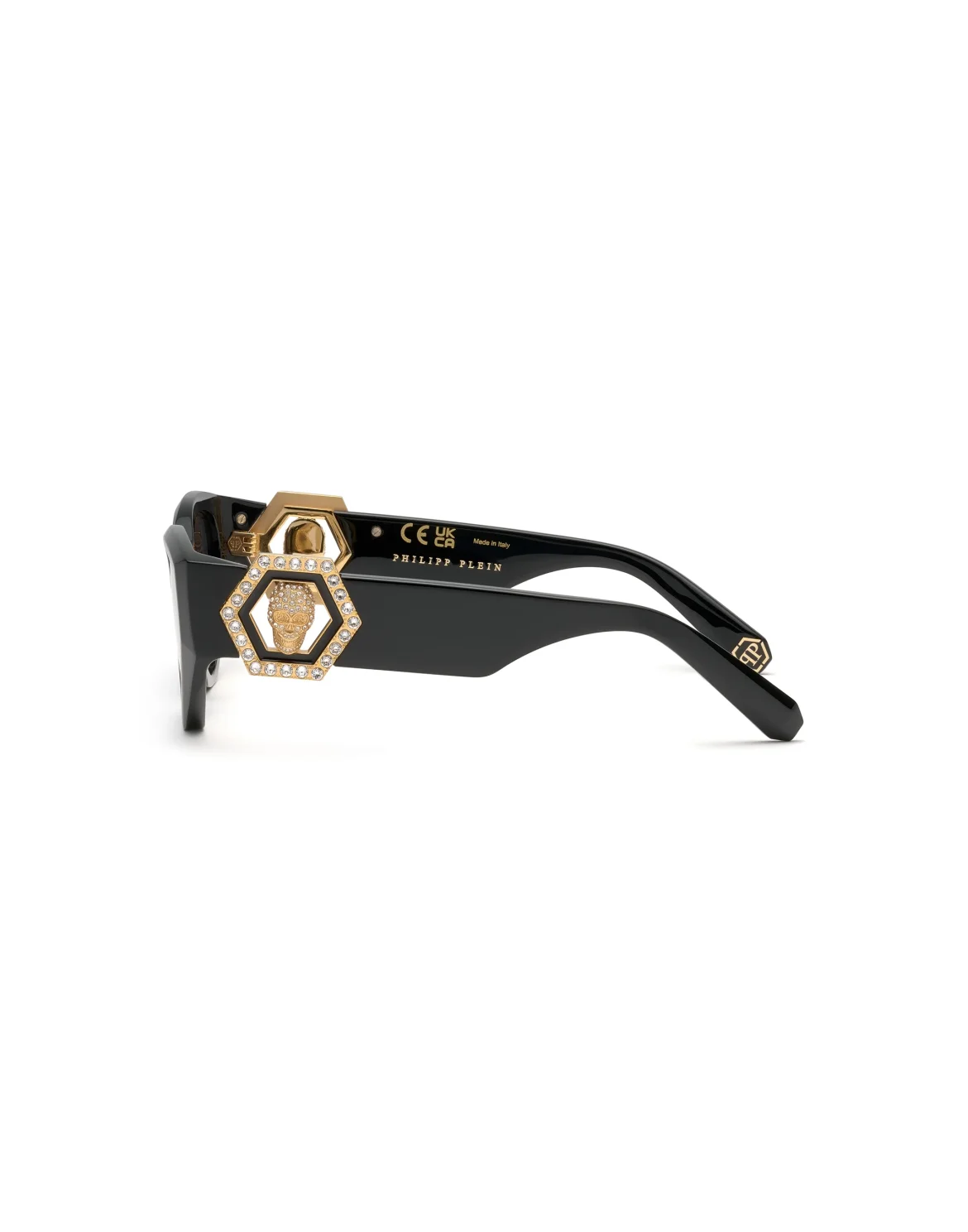 PLEIN CAPTURE CRYSTAL O.S. SUNGLASSES, цвет: Черный