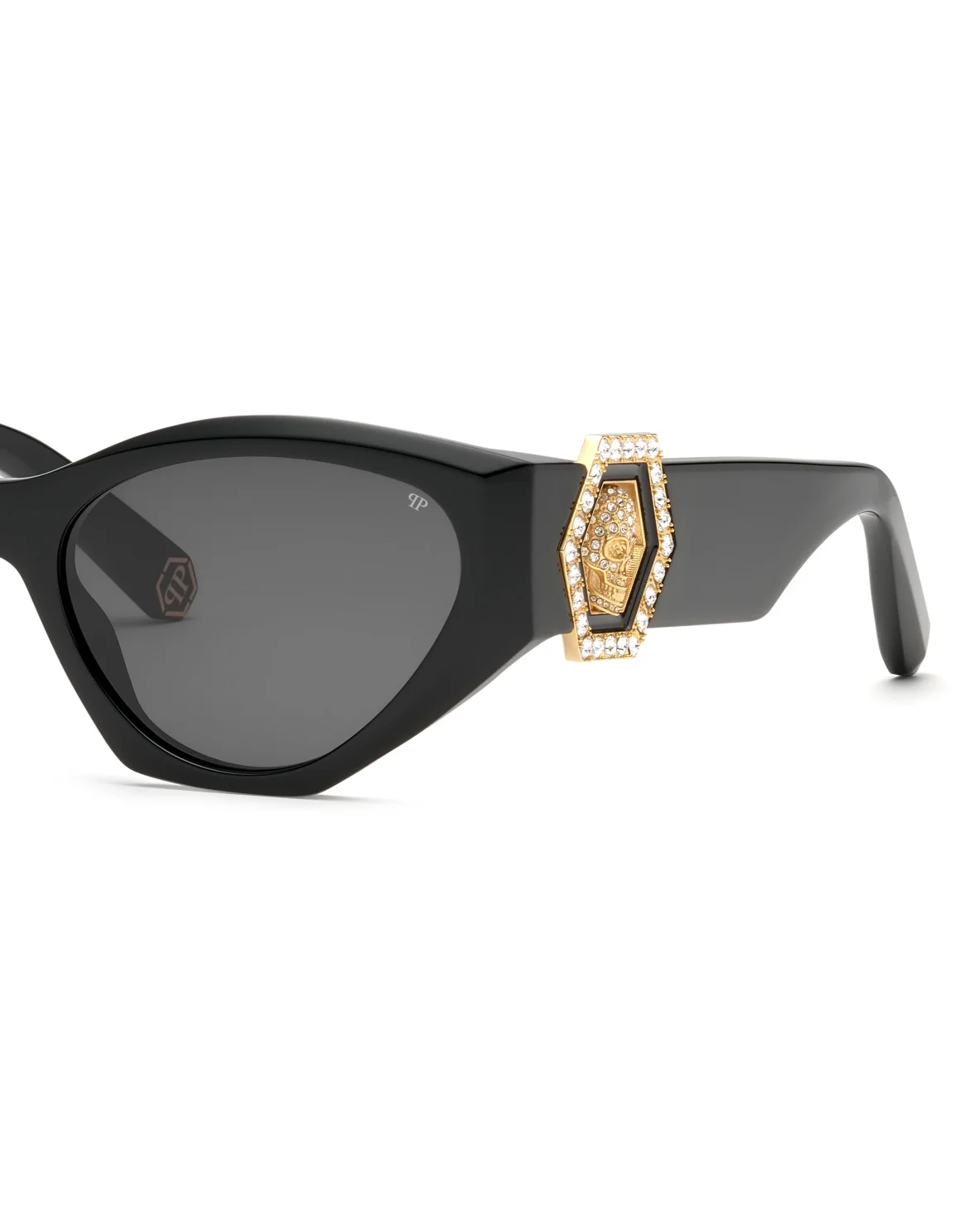 PLEIN CAPTURE CRYSTAL O.S. SUNGLASSES, цвет: Черный