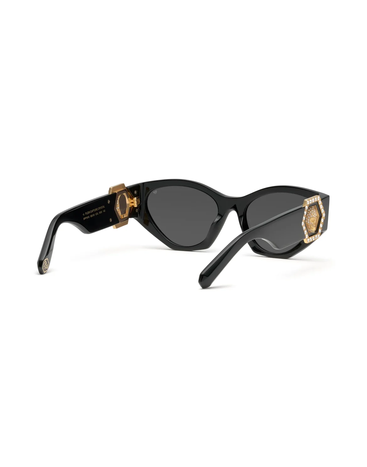 PLEIN CAPTURE CRYSTAL O.S. SUNGLASSES, цвет: Черный