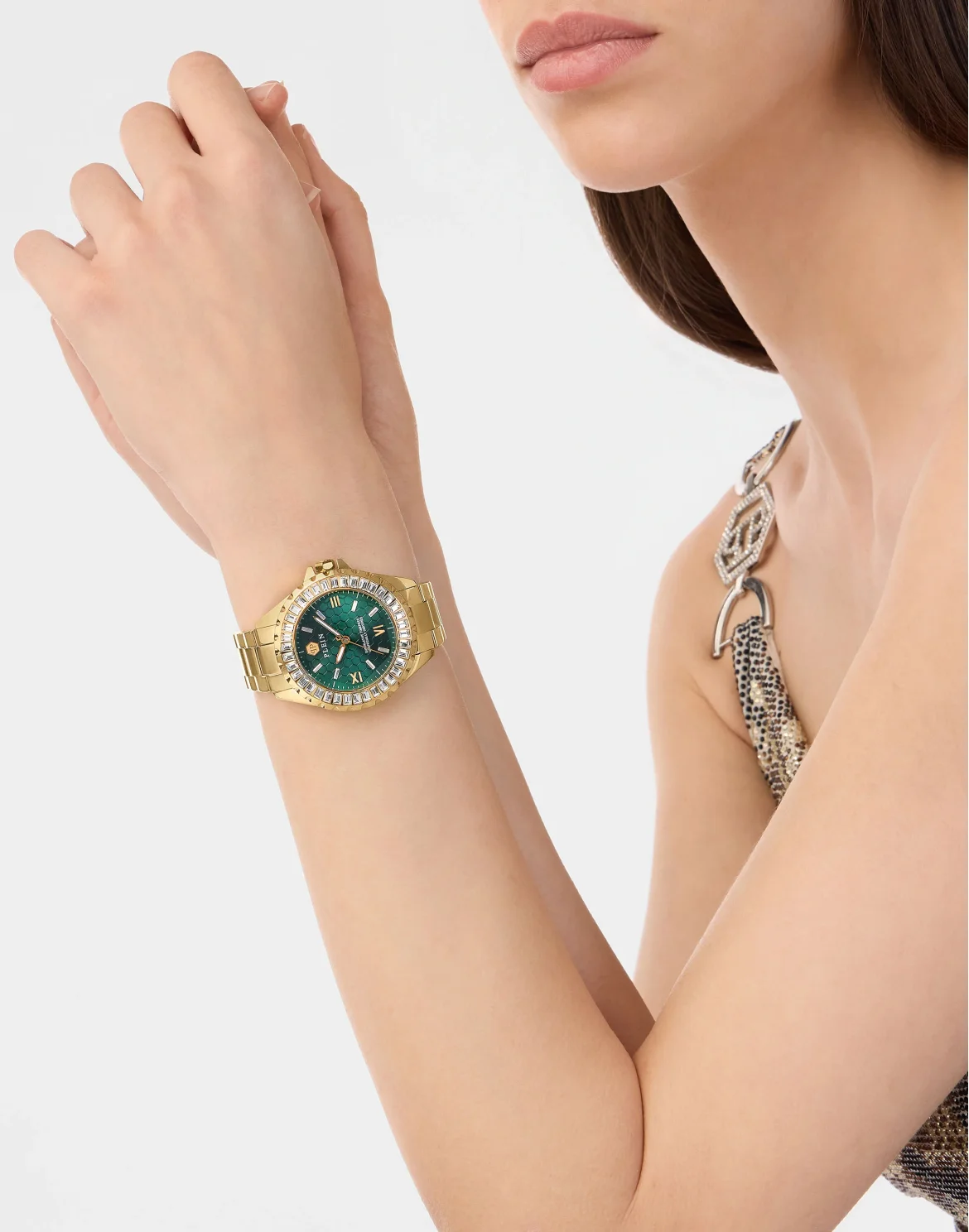 Stainless Steel Watches Plein Heaven, цвет: Золотой