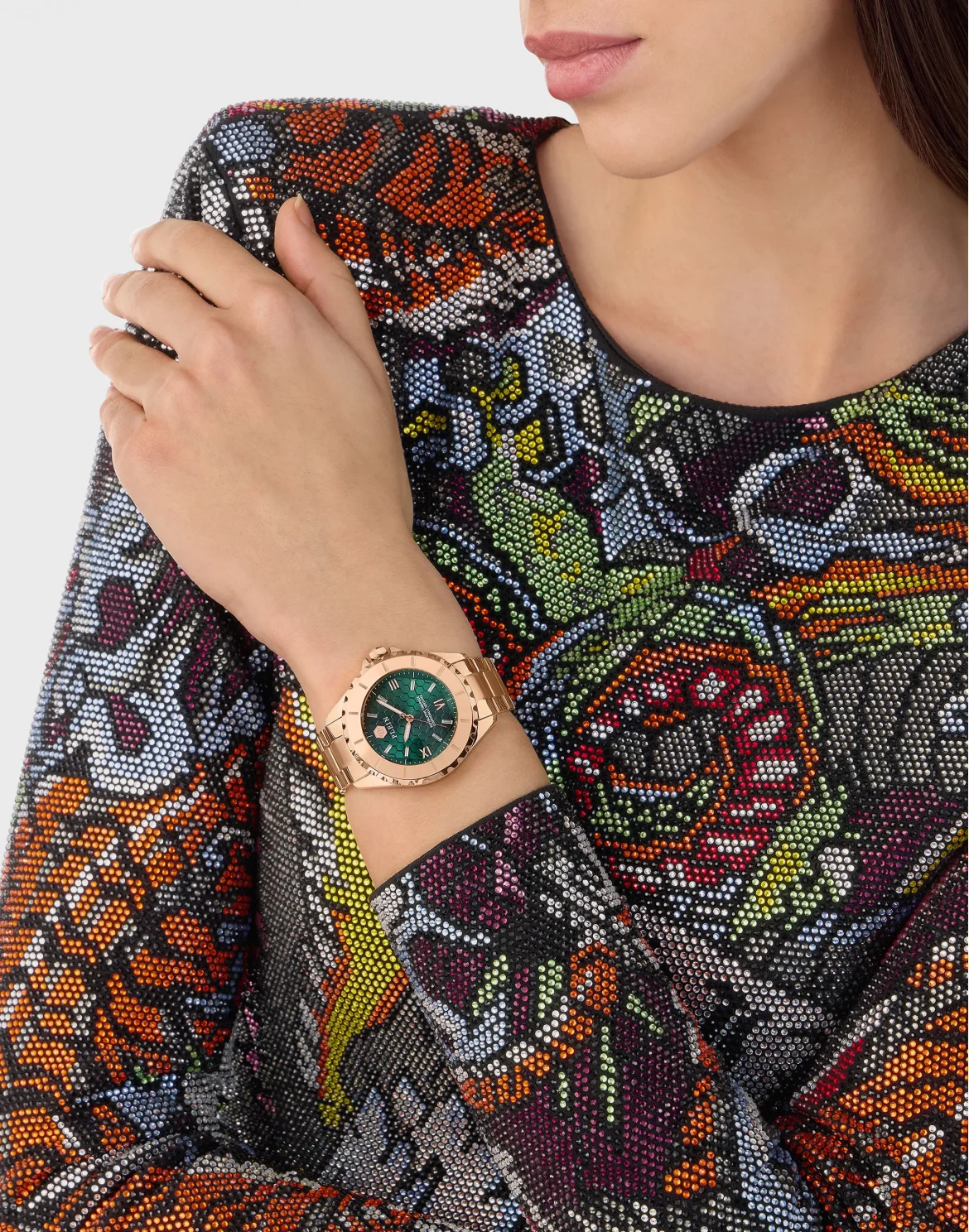 Stainless Steel Watches Plein Heaven, цвет: Розовое Золото