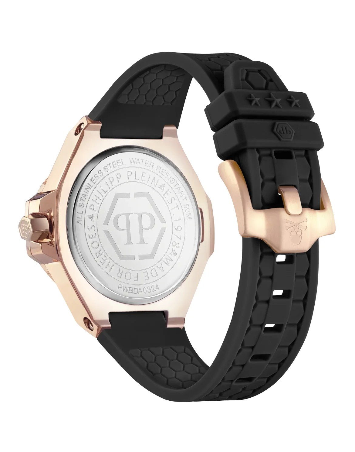Stainless Steel Watches Plein Lady Royal, цвет: Черный