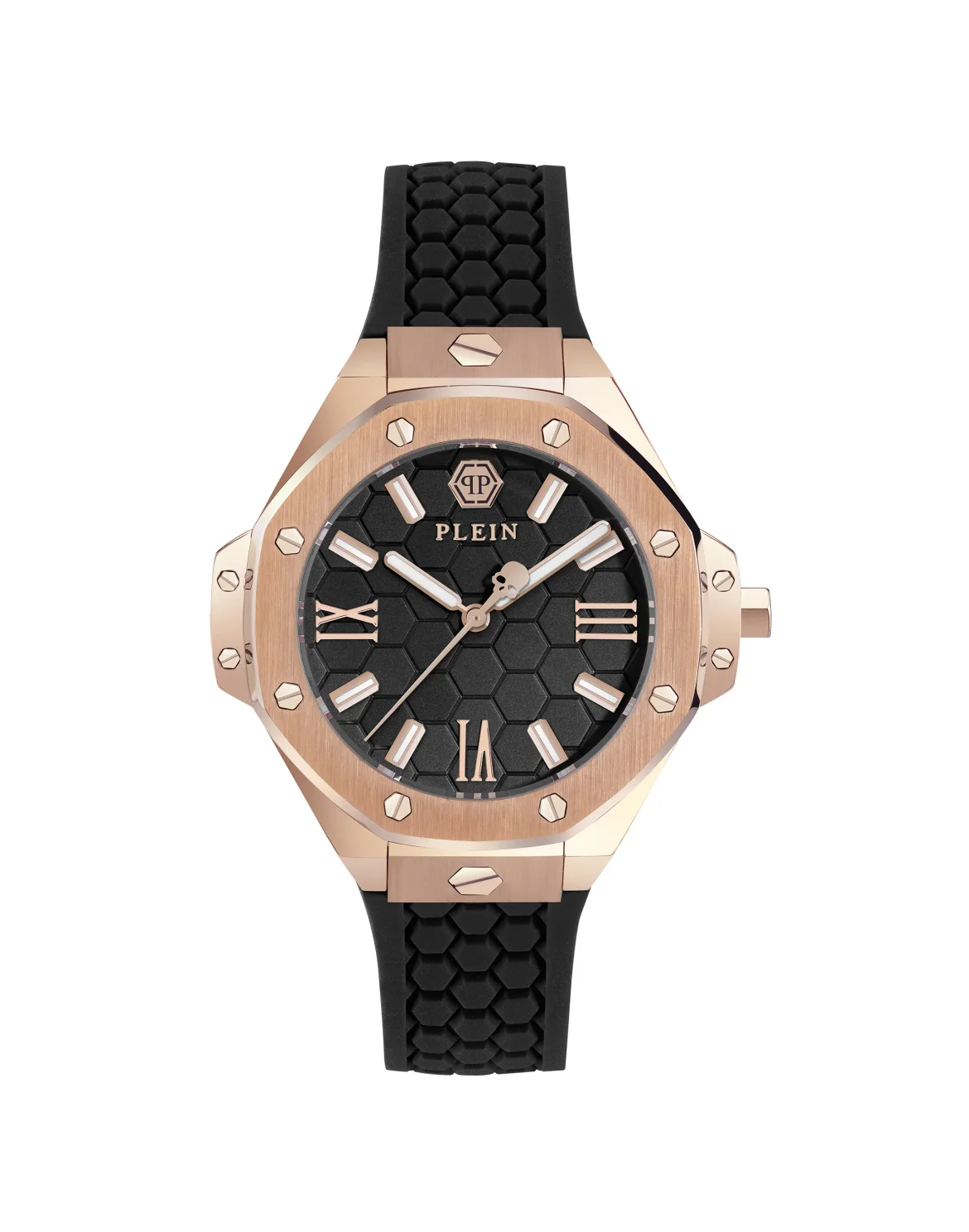 Stainless Steel Watches Plein Lady Royal, цвет: Черный