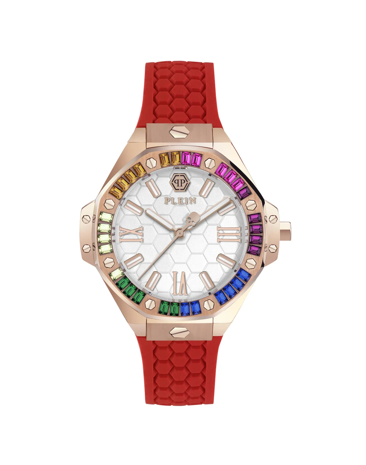 Stainless Steel Watches Plein Lady Royal, цвет: Золотой