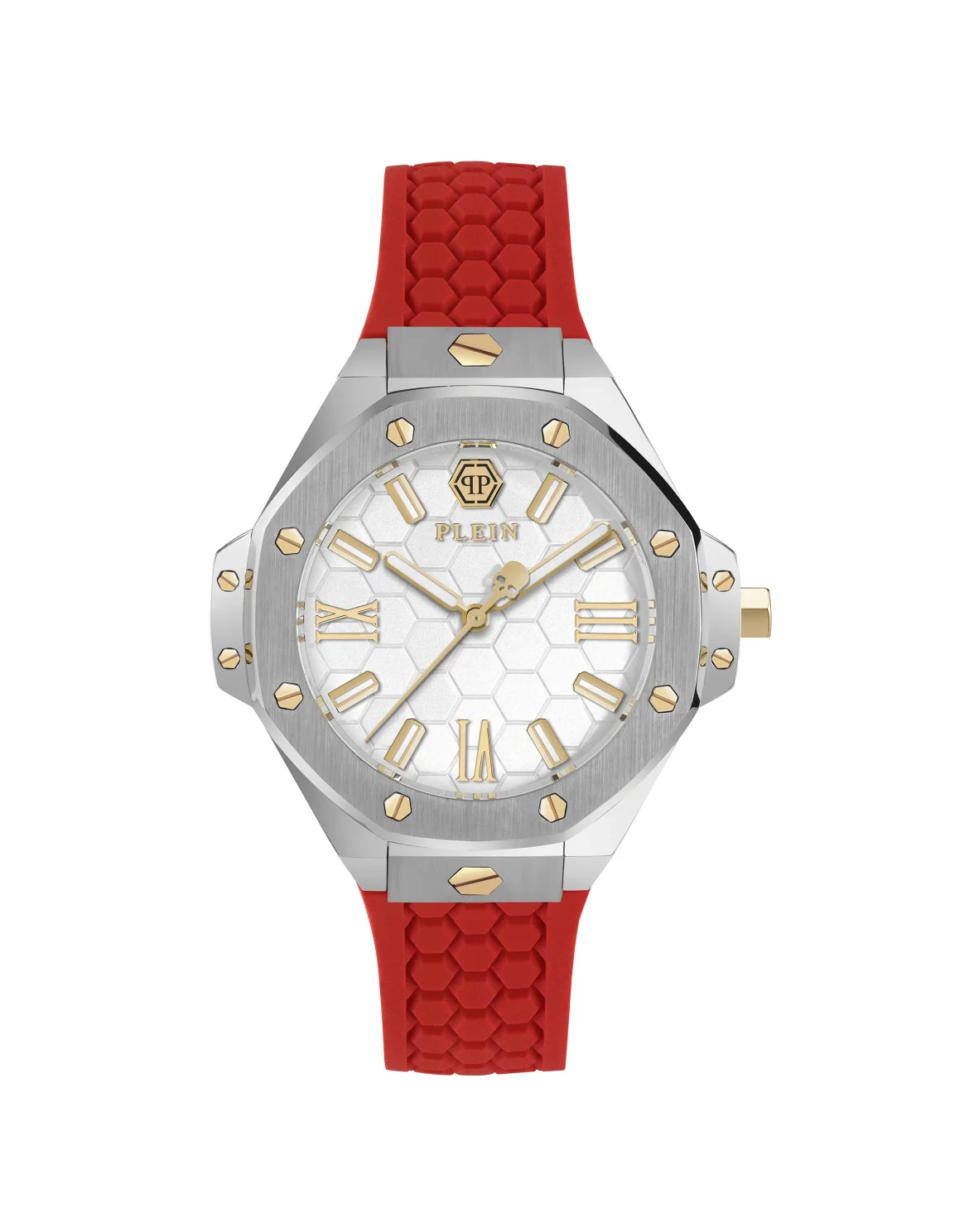 Stainless Steel Watches Plein Lady Royal, цвет: Серебристый