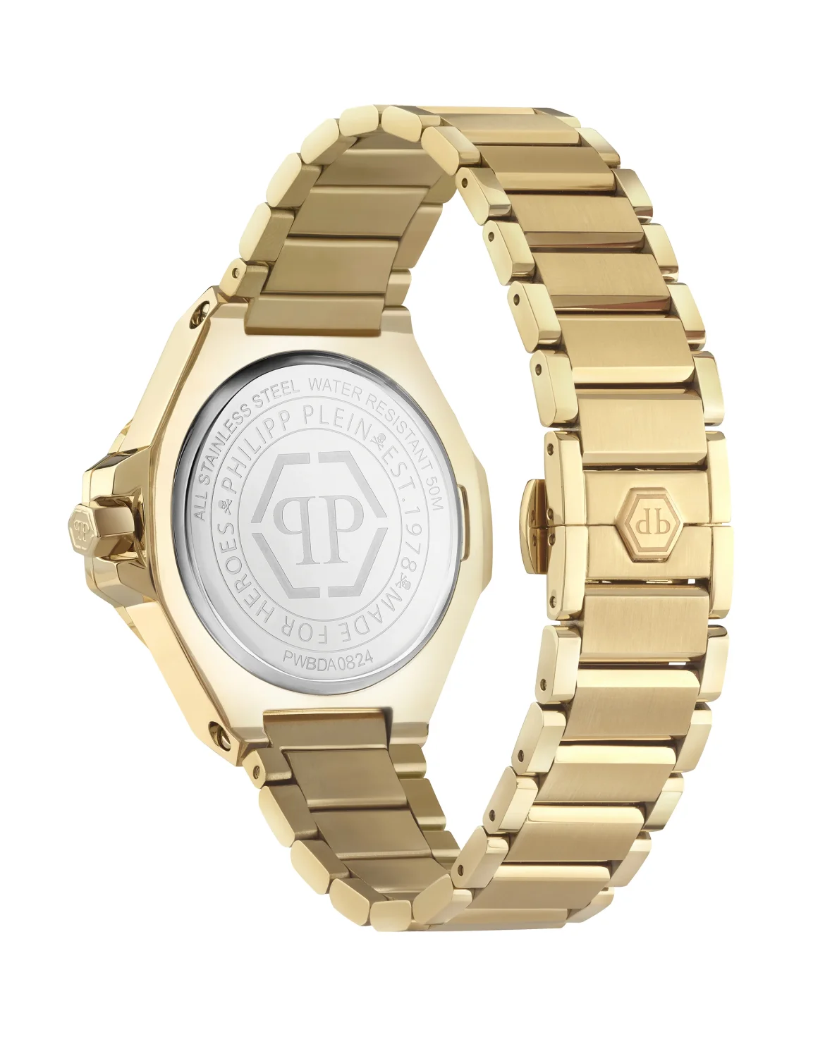 Stainless Steel Watches Plein Lady Royal, цвет: Золотой