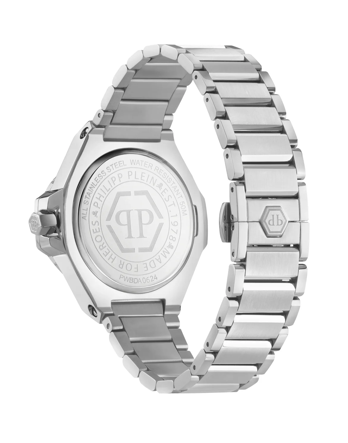 Stainless Steel Watches Plein Lady Royal, цвет: Серебристый