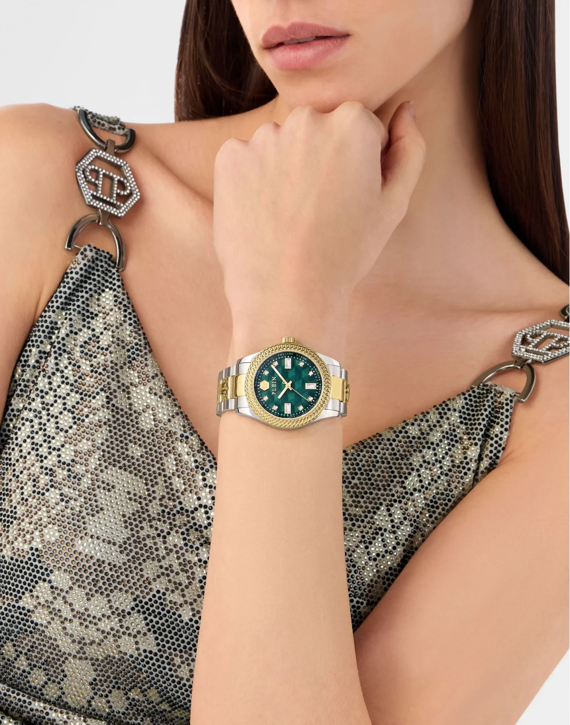 Stainless Steel Watches Queen, цвет: Черный