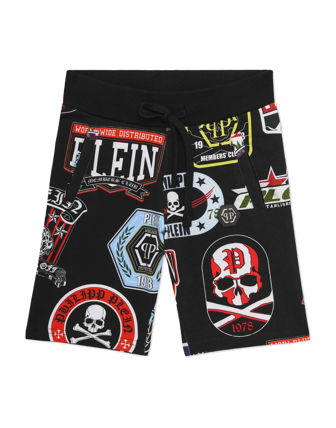Jogging Shorts Strass Patches, цвет: Мультиколор