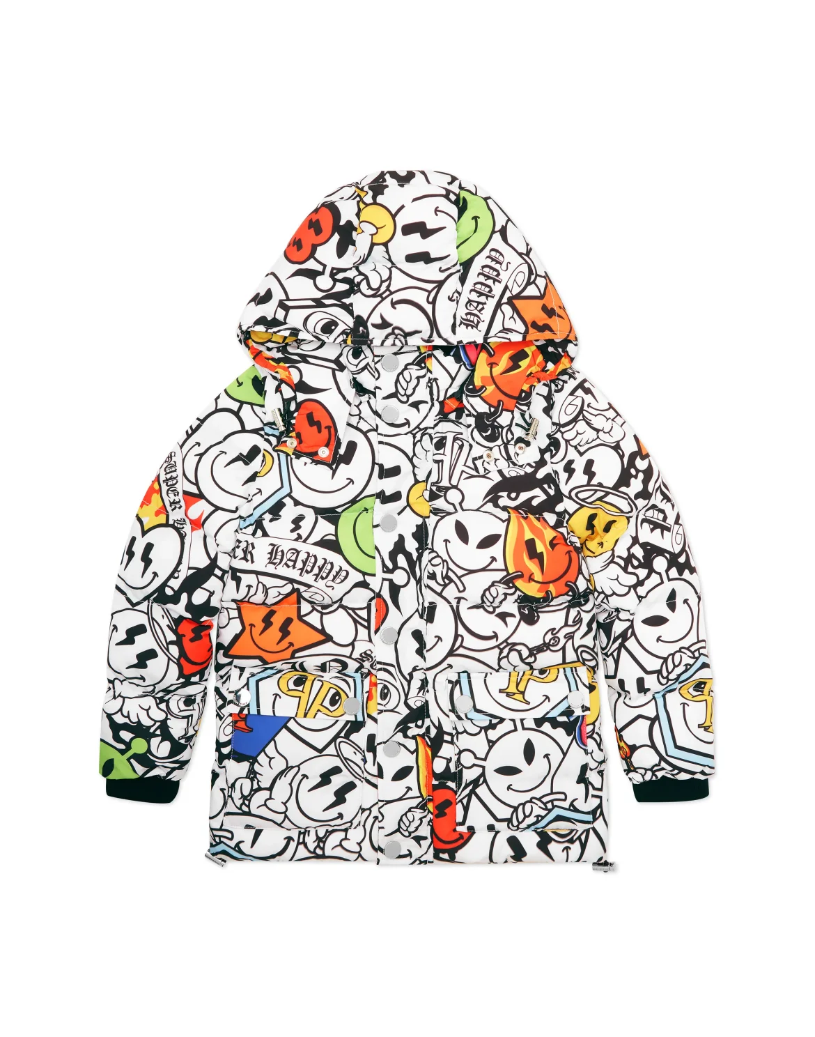 Puffer Jacket Smile, цвет: Мультиколор