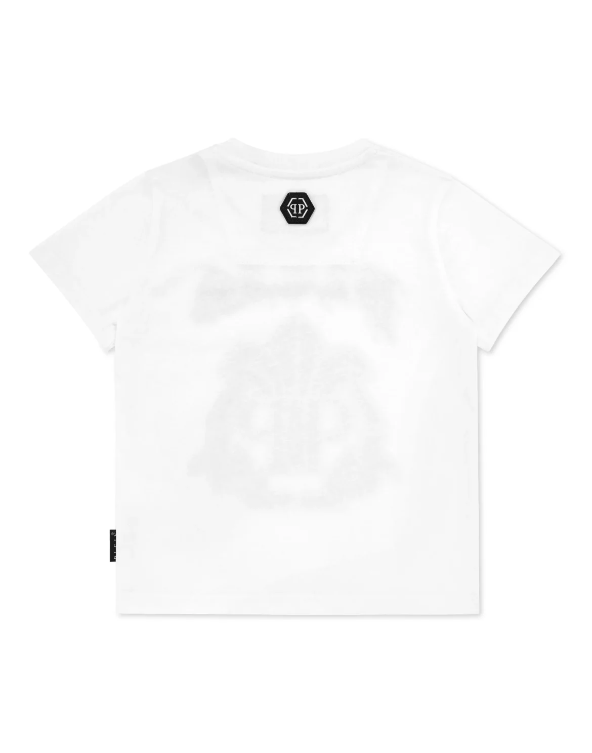 T-shirt Round Neck SS Srtass Gothic Plein, цвет: Белый