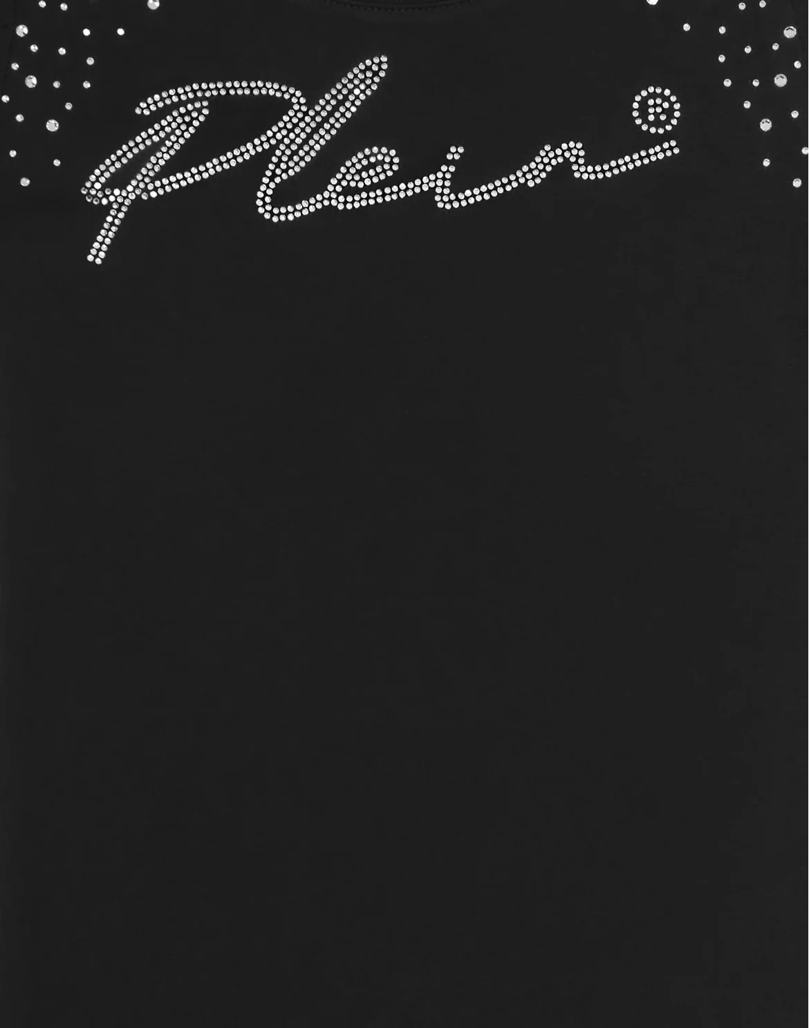T-shirt Short Dresses Strass Signature, цвет: Черный