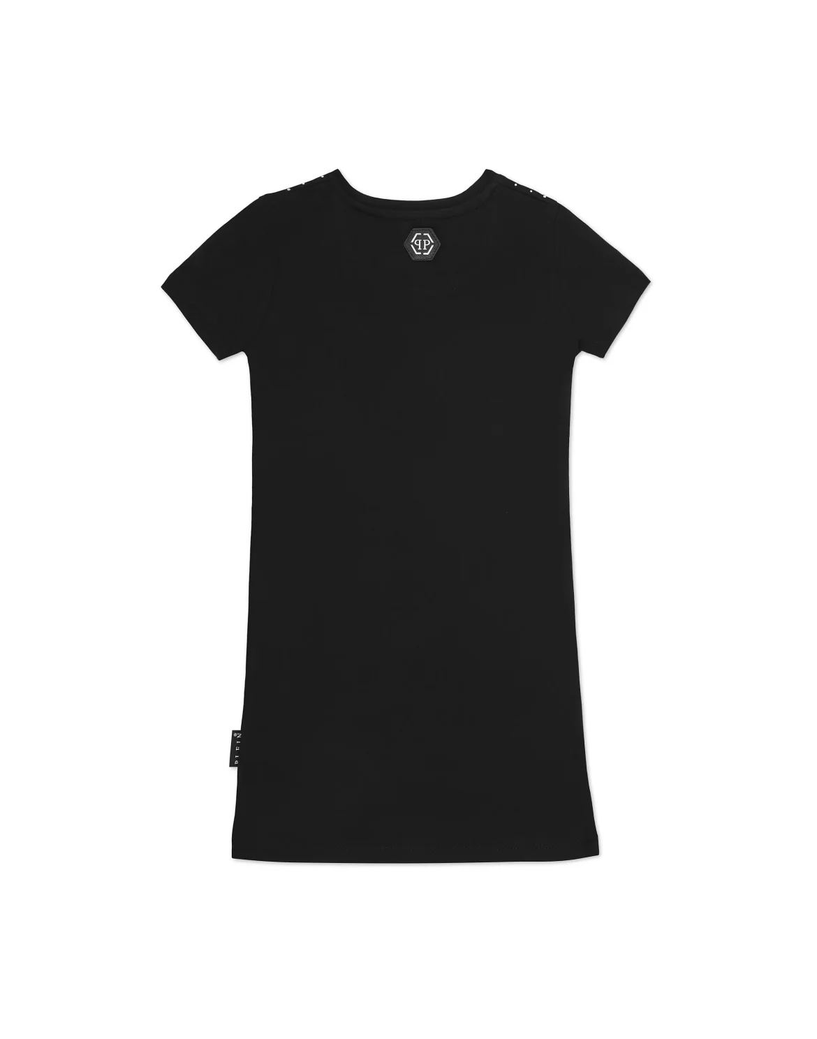 T-shirt Short Dresses Strass Signature, цвет: Черный