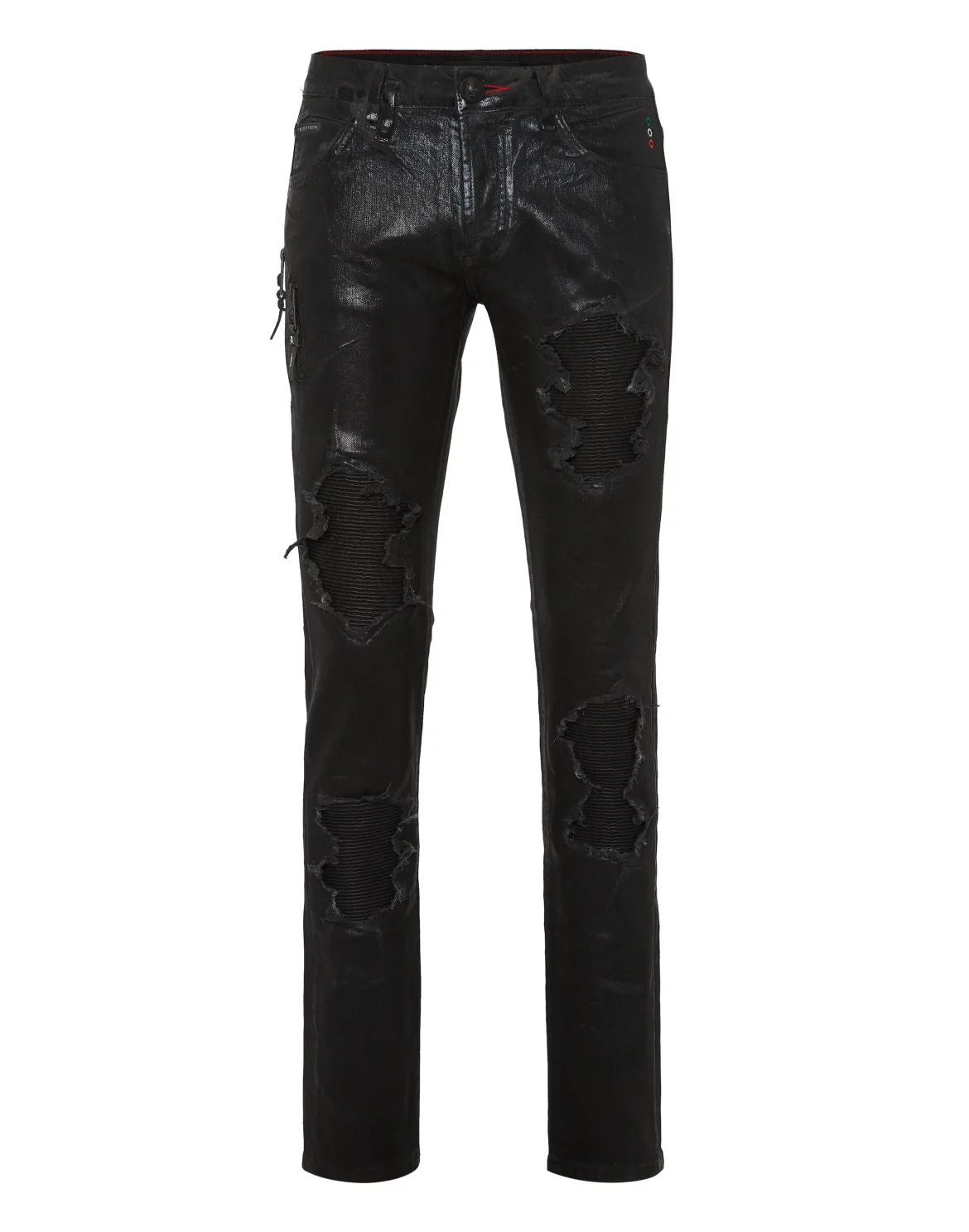 Denim Rock Star Trousers Camouflage, цвет: Черный
