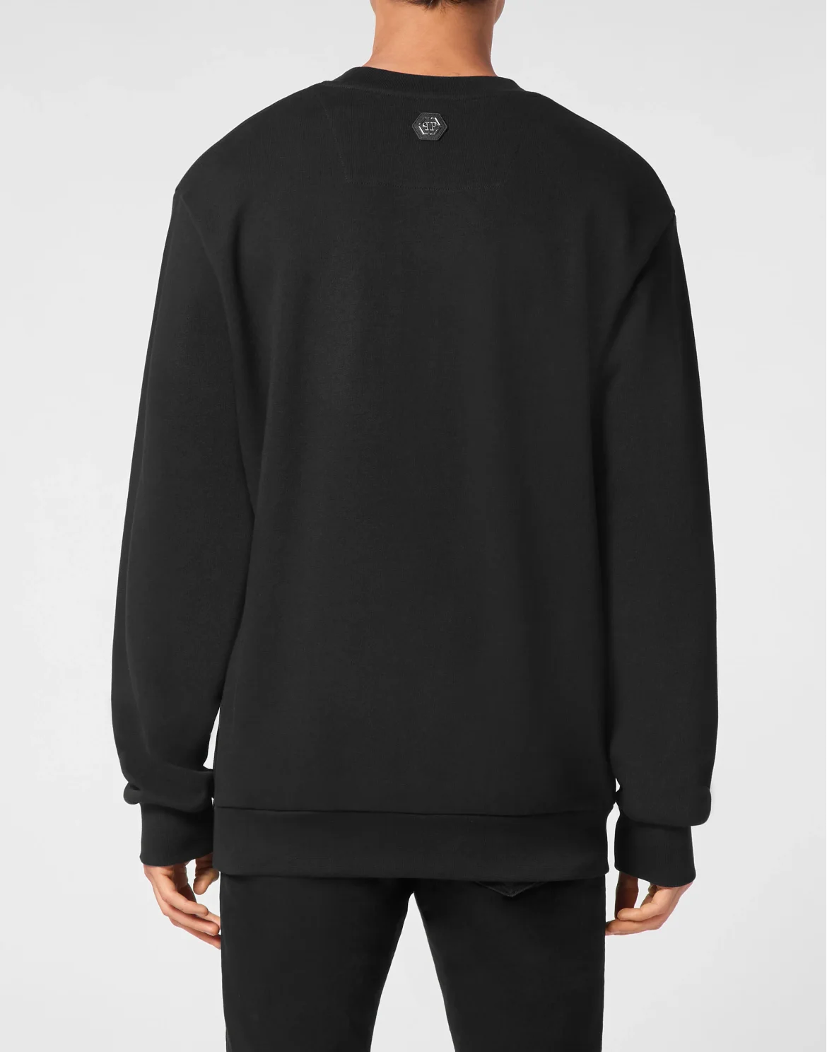 Sweatshirt Round Neck Gothic Plein, цвет: Черный