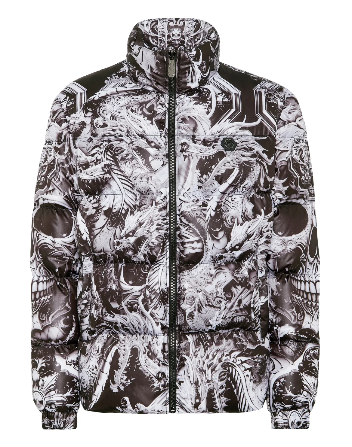 Padded Jacket Skull, цвет: Черный