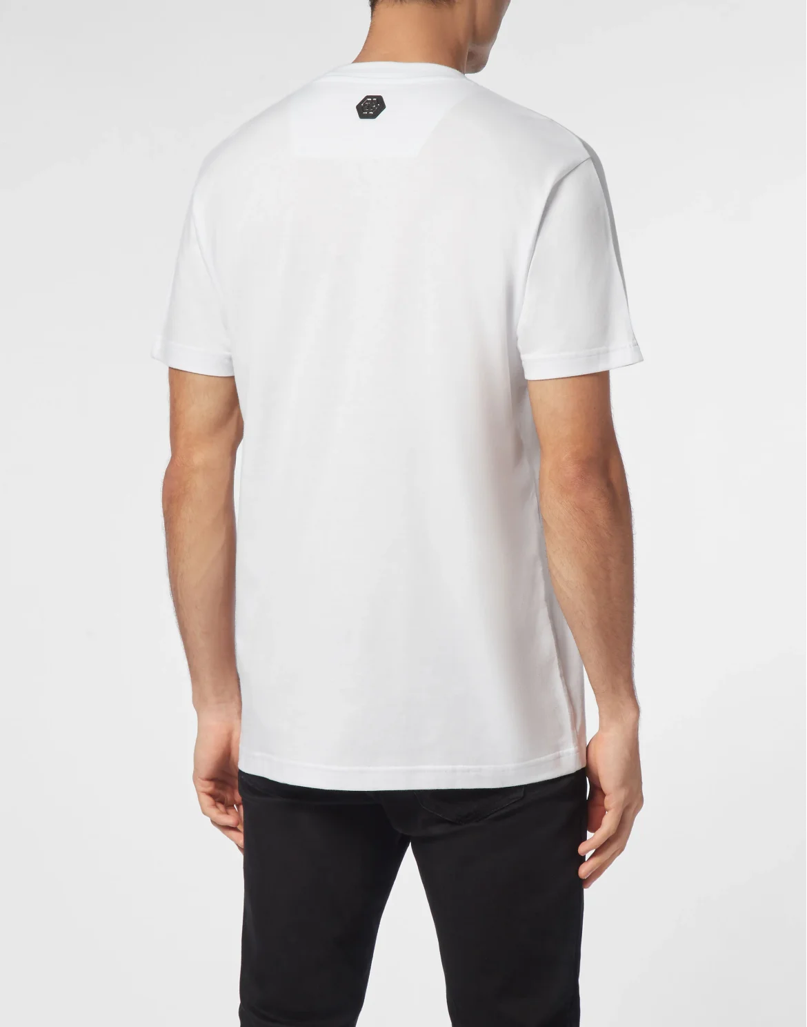 T-shirt Round Neck SS Skull, цвет: Белый