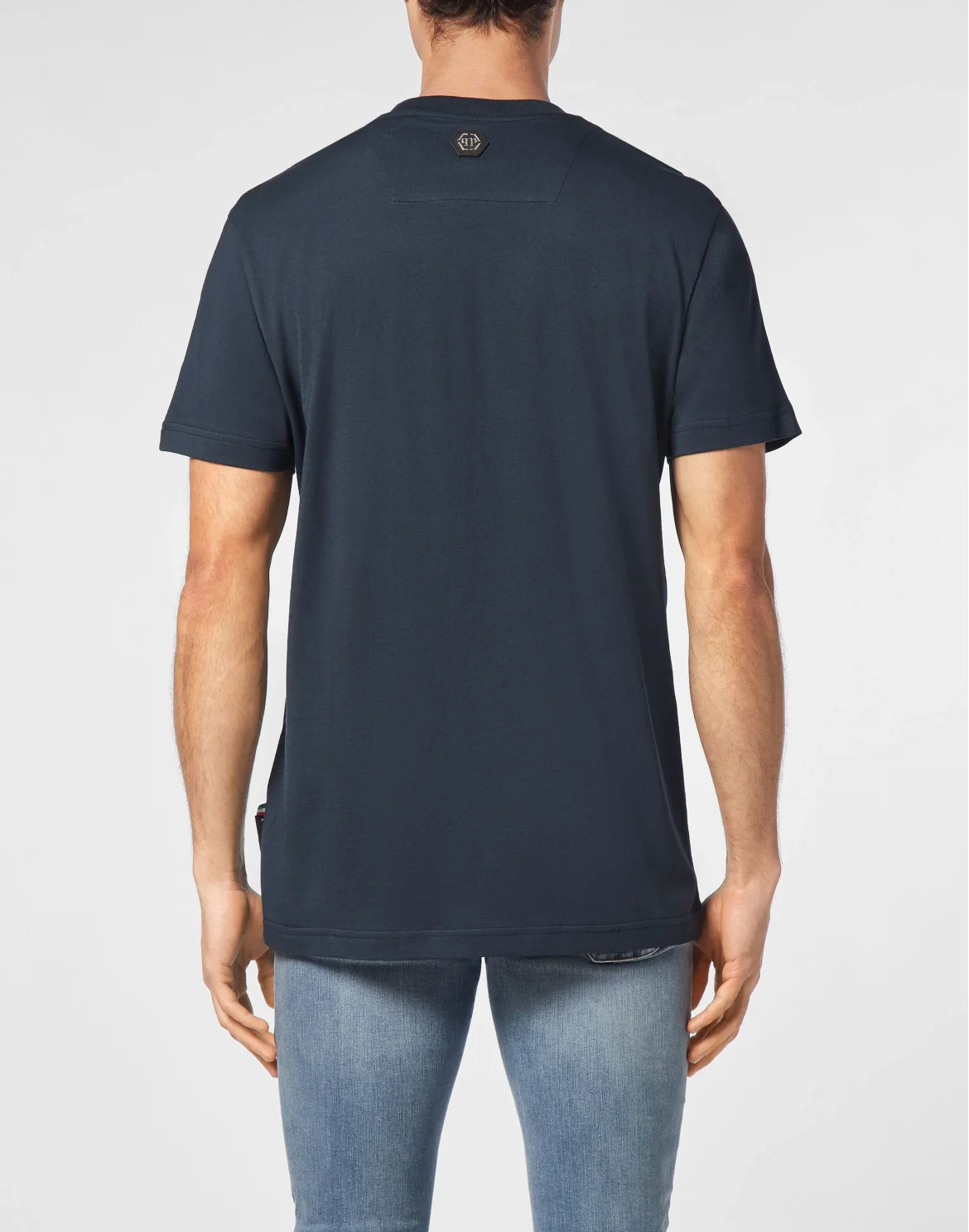 T-shirt Round Neck SS Skull, цвет: Синий