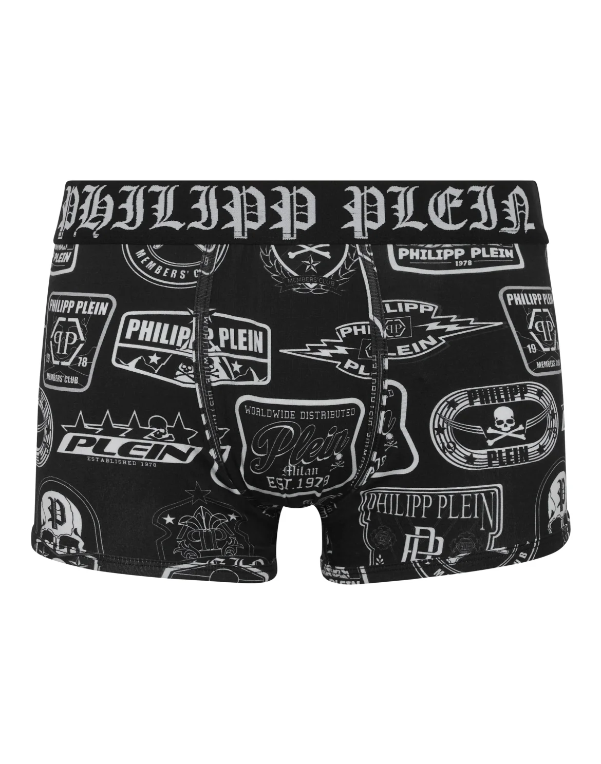 Boxer With Patches, цвет: Черный