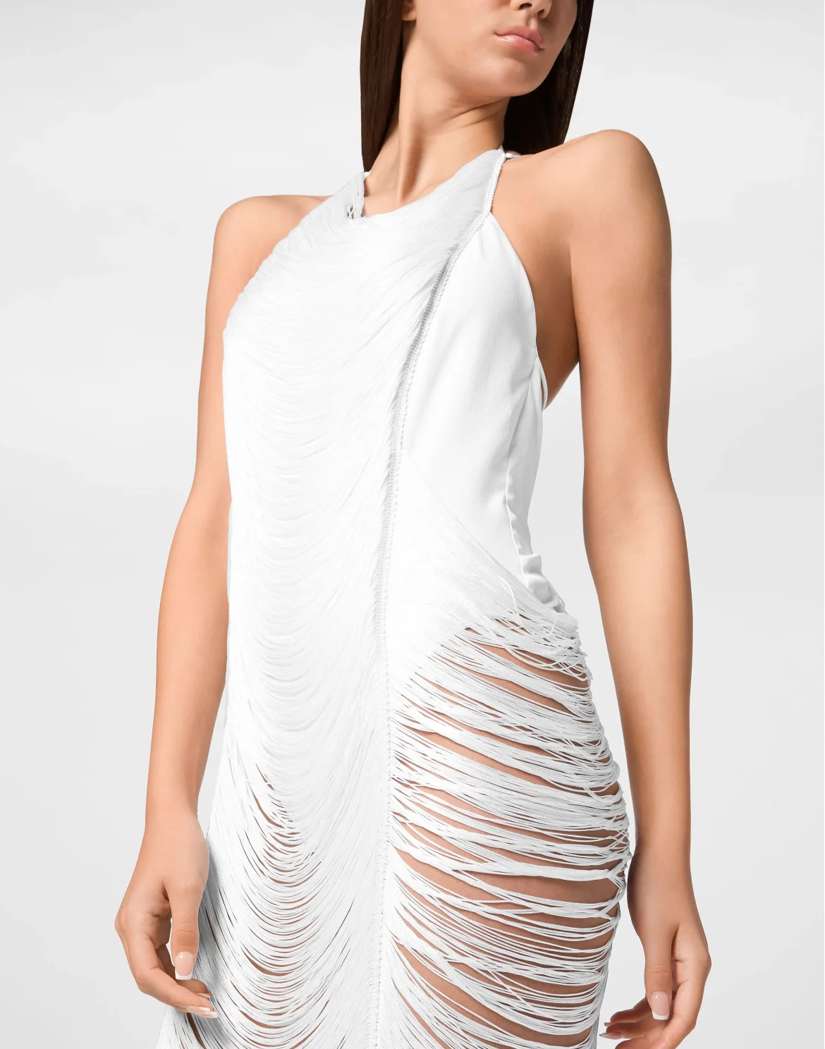 Fragnes Long Dress, цвет: Белый