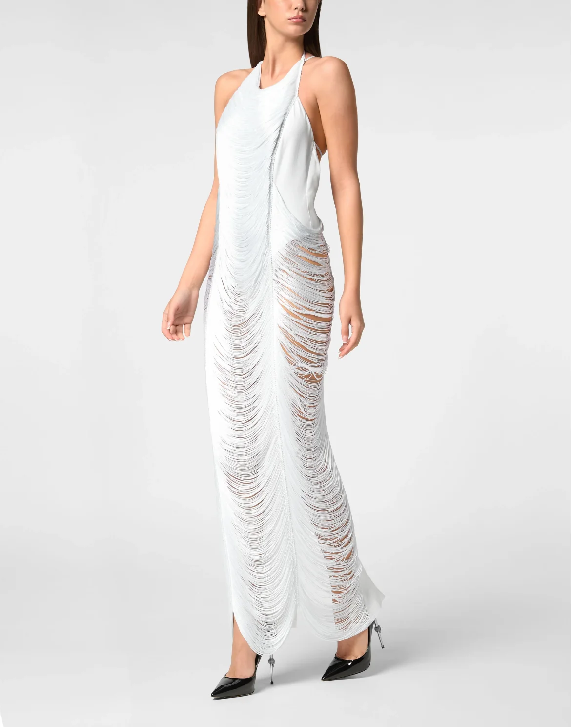 Fragnes Long Dress, цвет: Белый