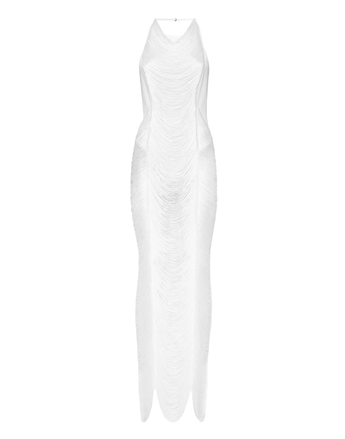 Fragnes Long Dress, цвет: Белый