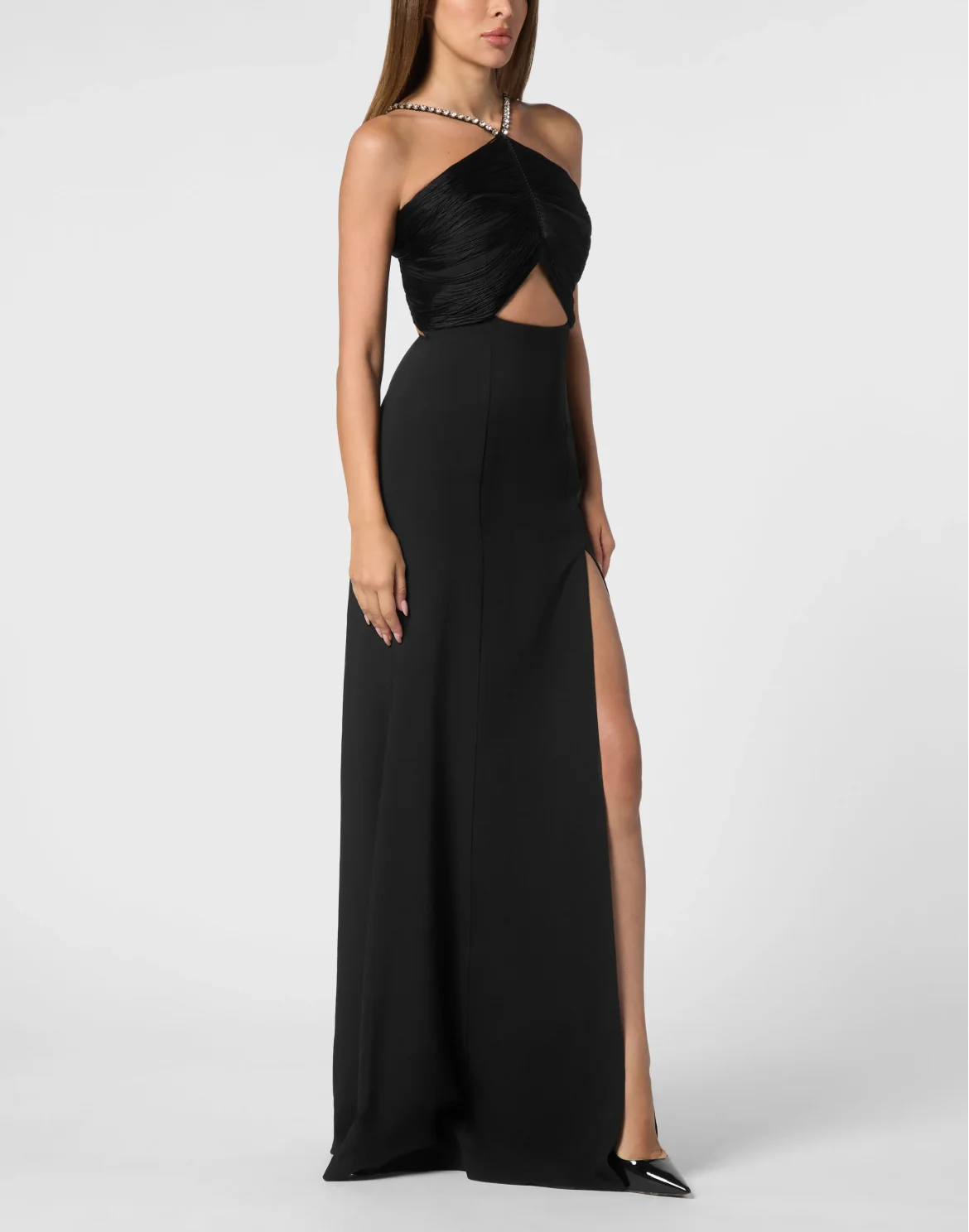 Fragnes Long Dress, цвет: Черный