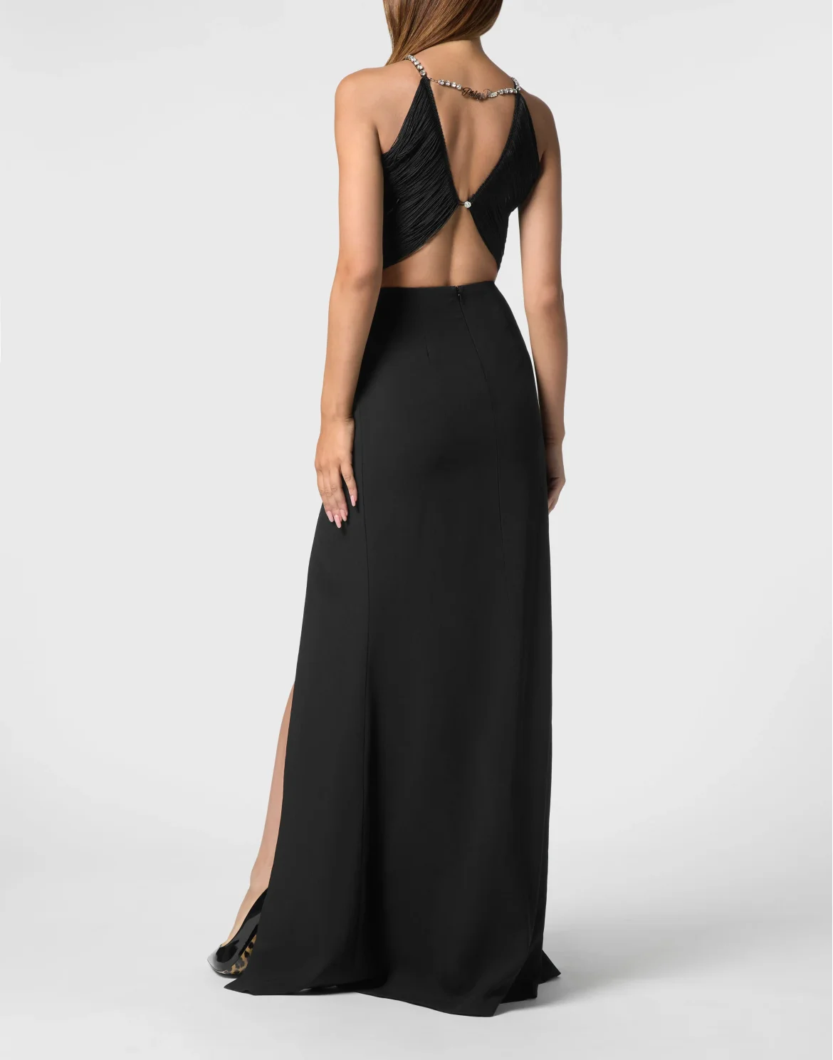 Fragnes Long Dress, цвет: Черный