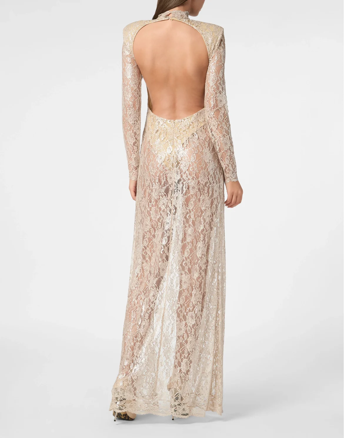 Lace Long Dress, цвет: Розовый