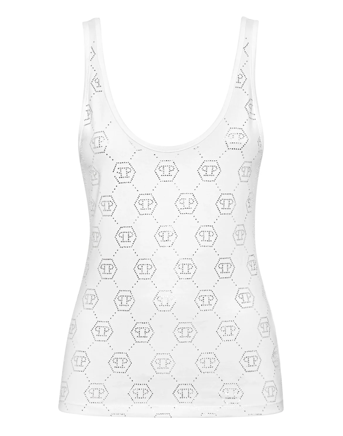 Tank Top Monogram, цвет: Белый