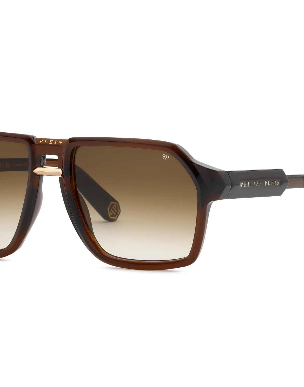 Sunglasses PLEIN CONTEMPORARY, цвет: Коричневый