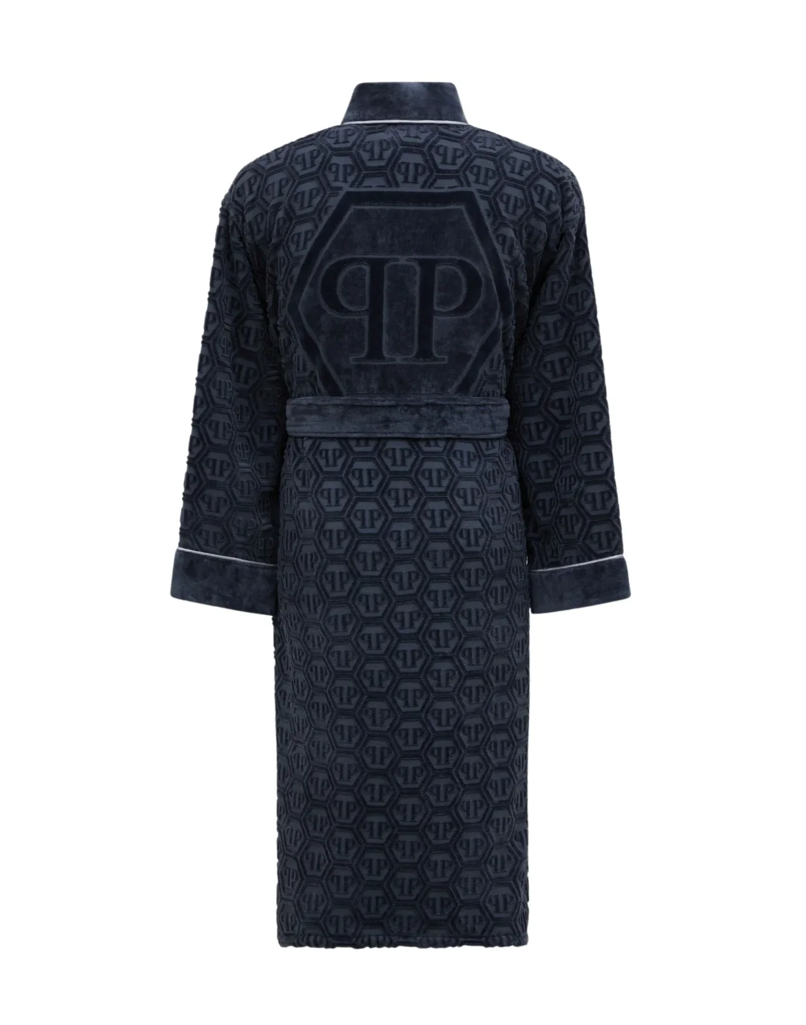 Kimono Bathrobe Hexagon, цвет: Серый
