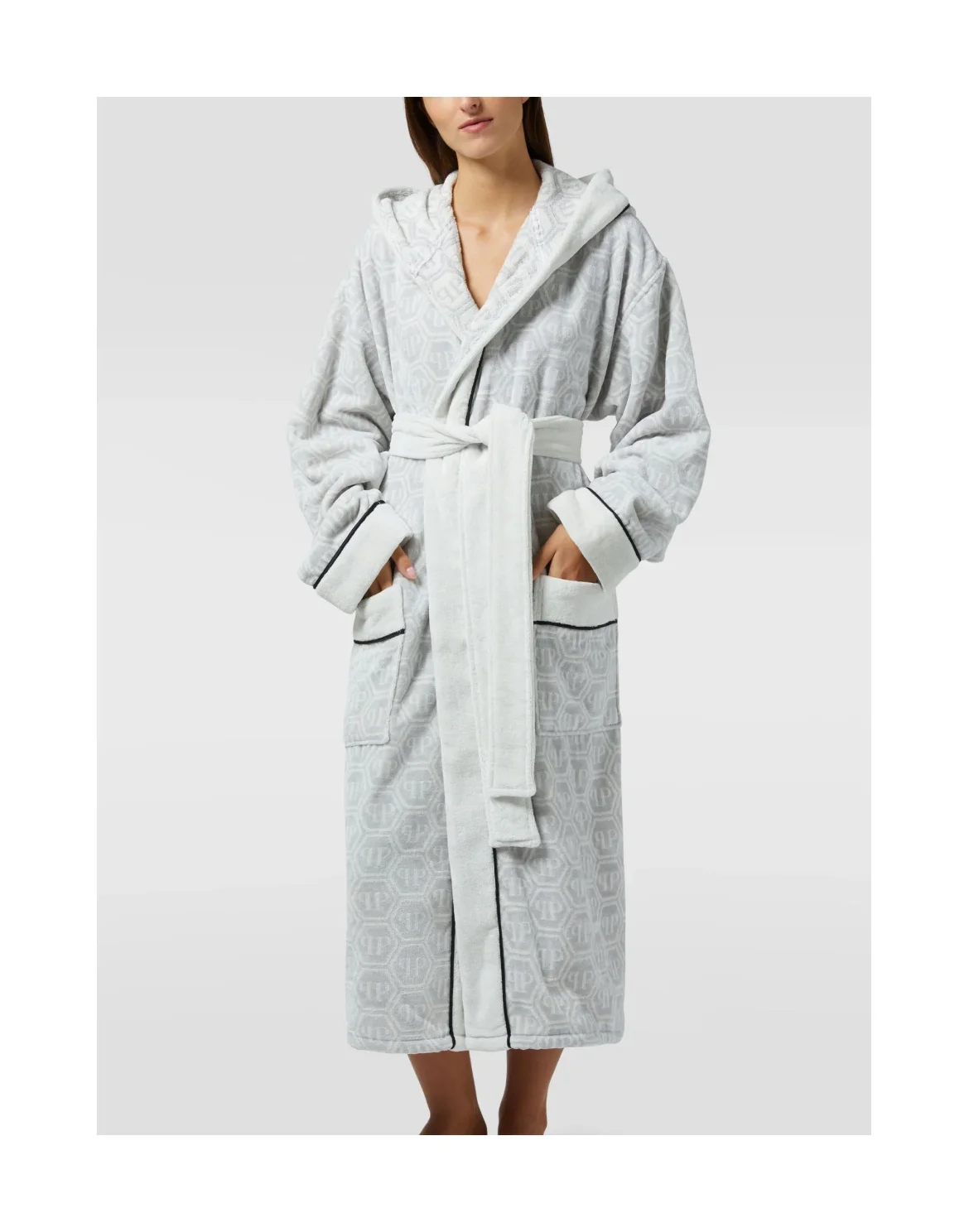 Hooded Bathrobe PP, цвет: Белый