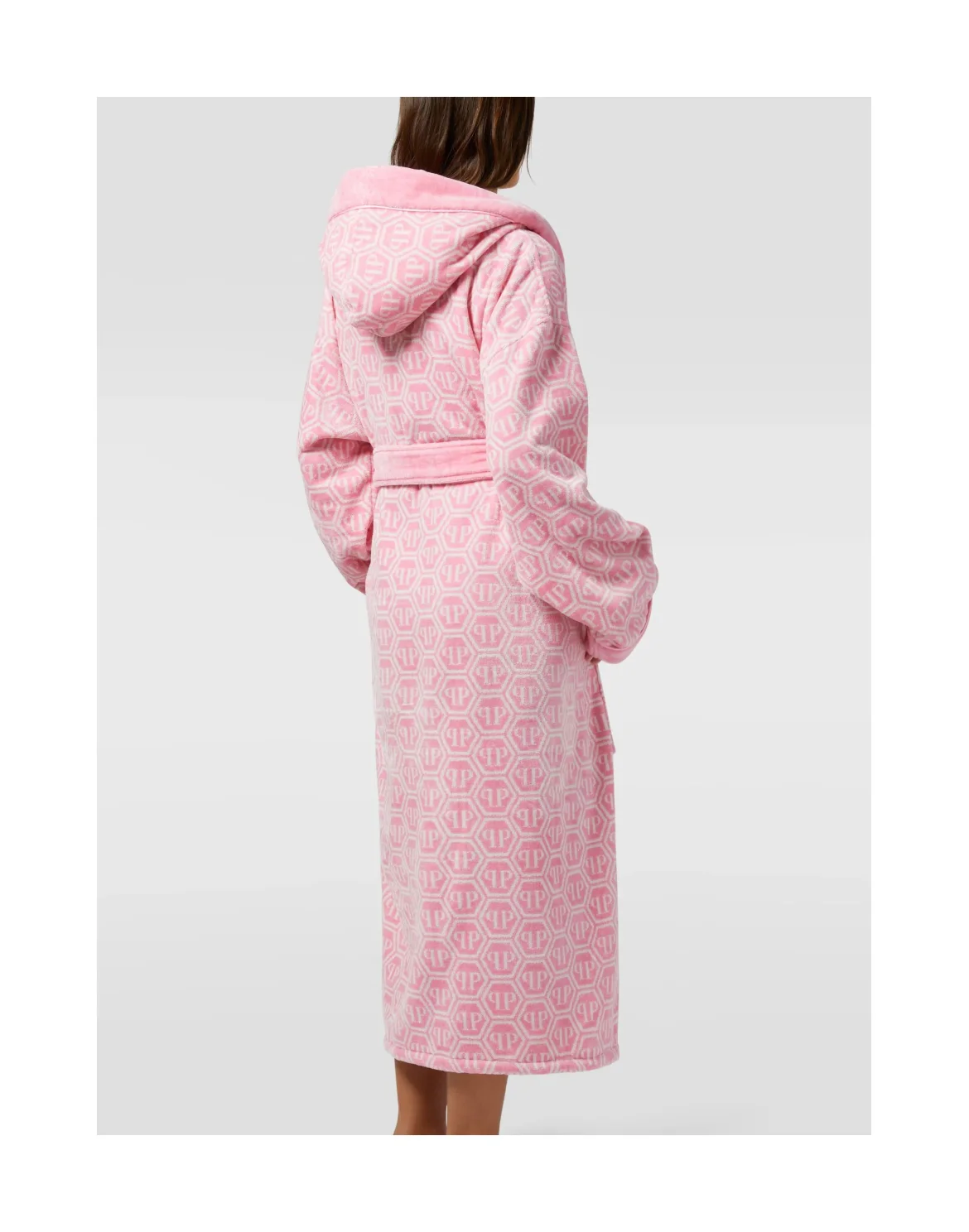 Hooded Bathrobe PP, цвет: Розовый