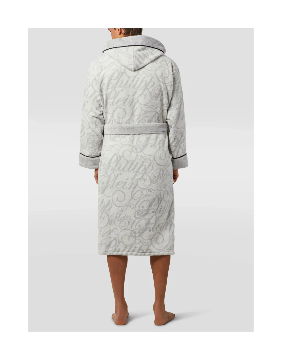 Hooded Bathrobe Signature, цвет: Белый