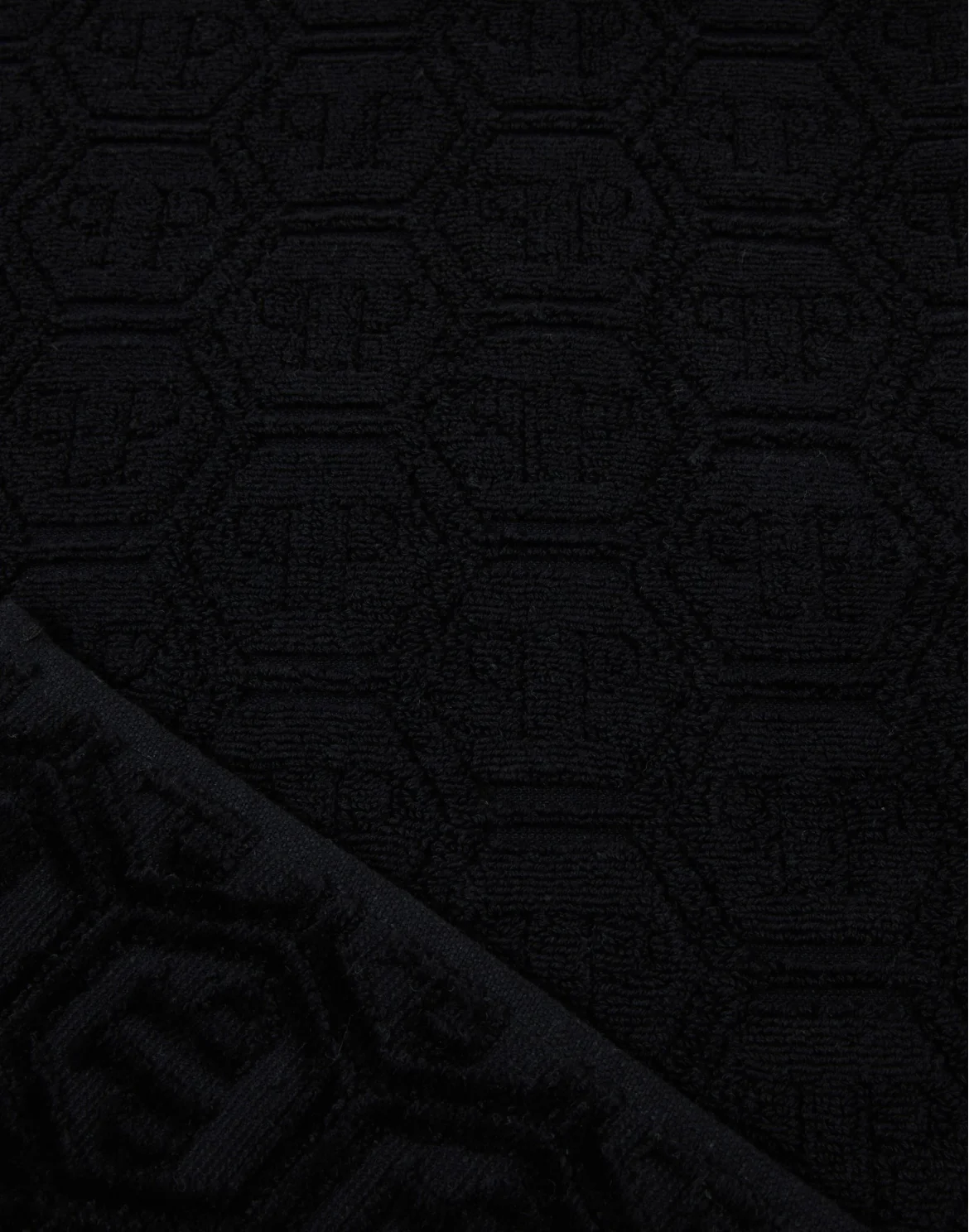 Bath Sheet Hexagon, цвет: Черный