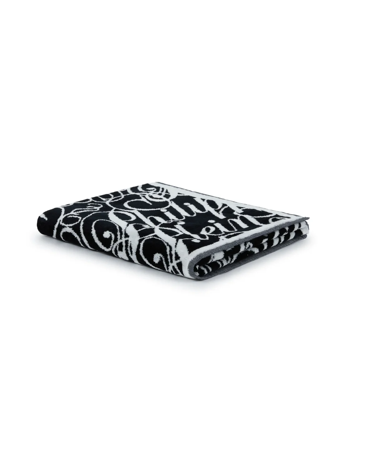 Bath Sheet Signature, цвет: Черный