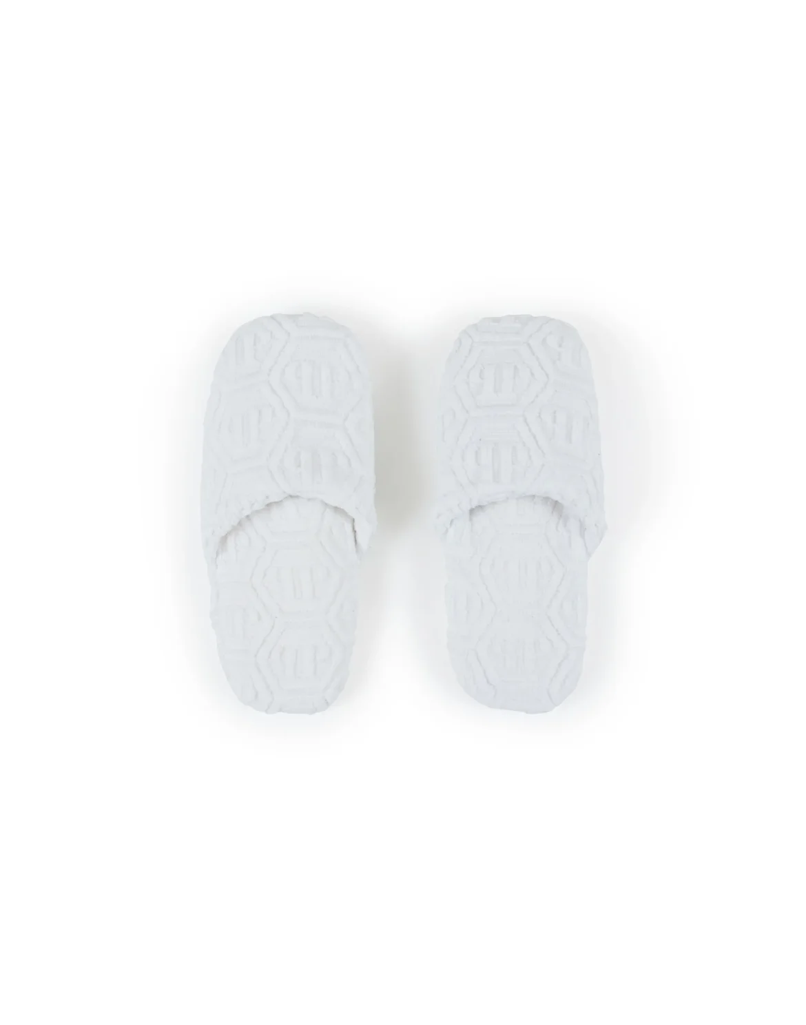Puffy Slippers Hexagon, цвет: Белый