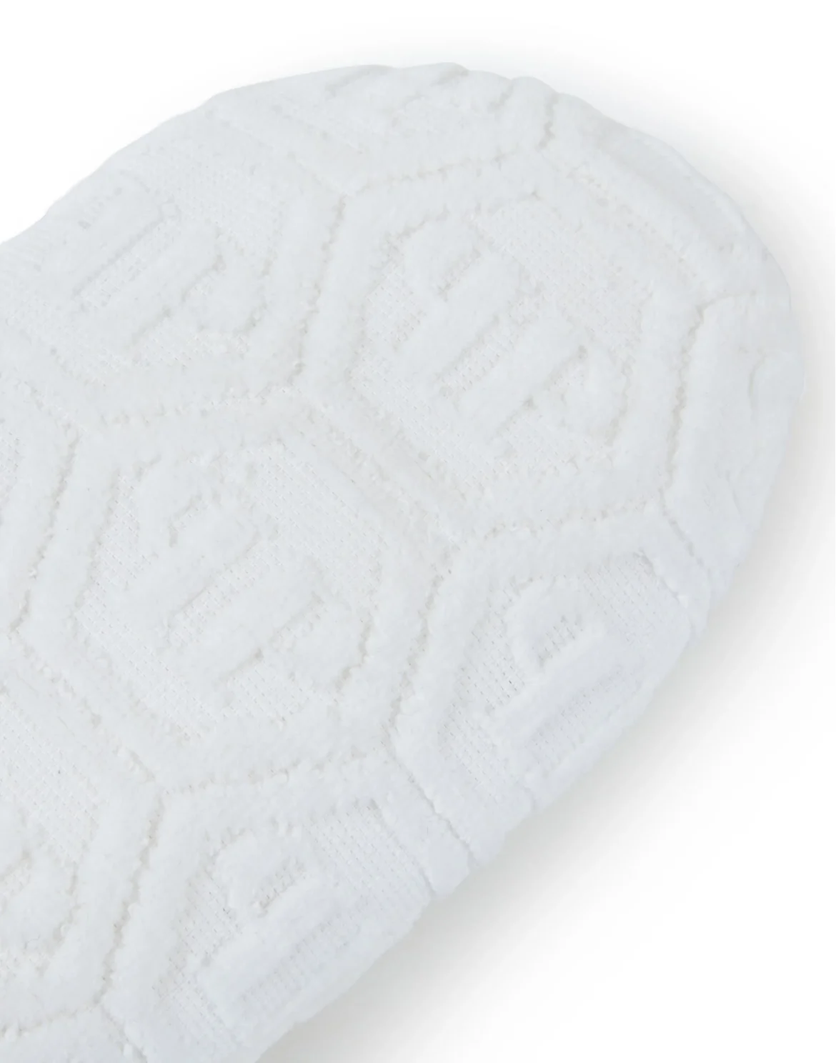 Puffy Slippers Hexagon, цвет: Белый